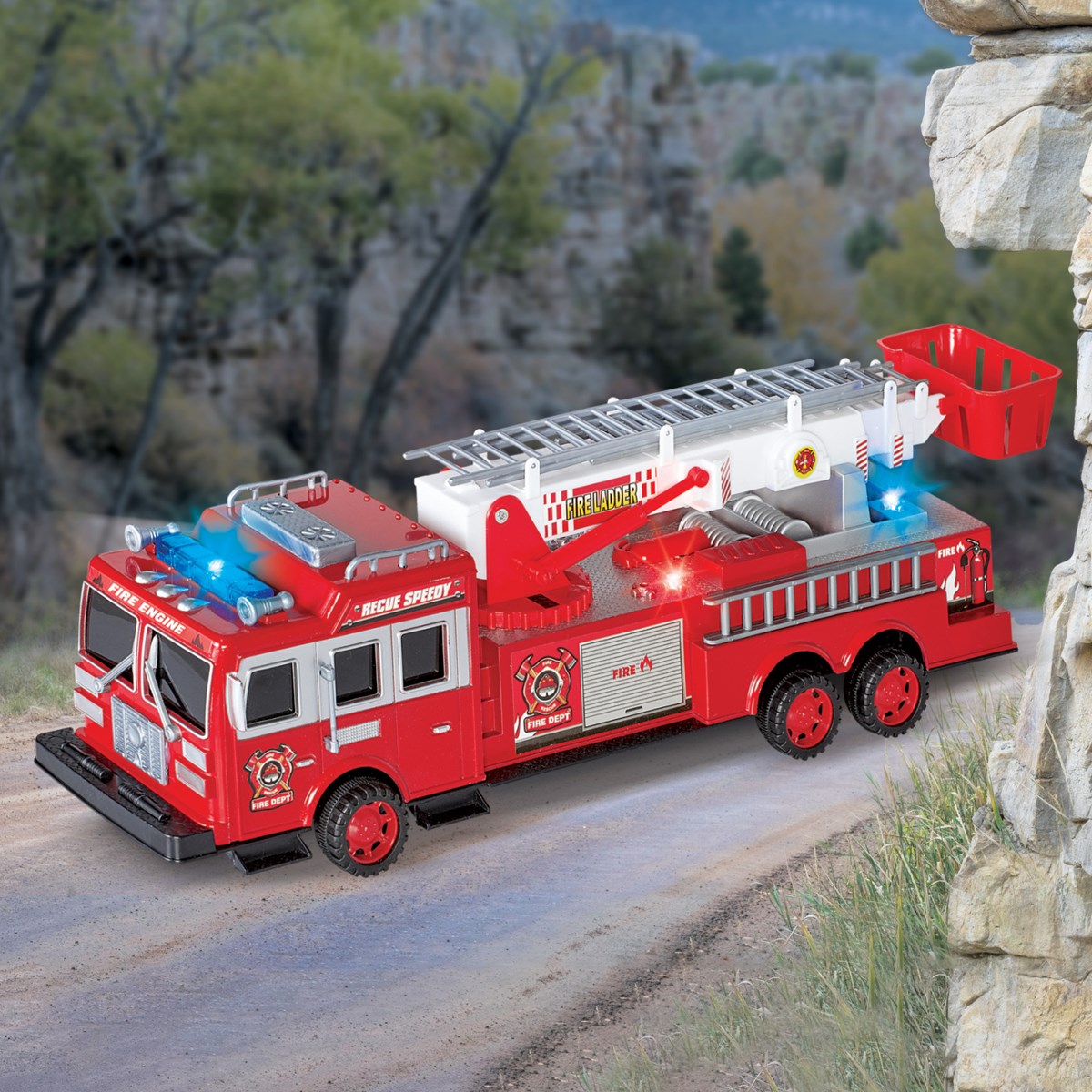 NoiseMaking Light Up Fire Engine Collections Etc.