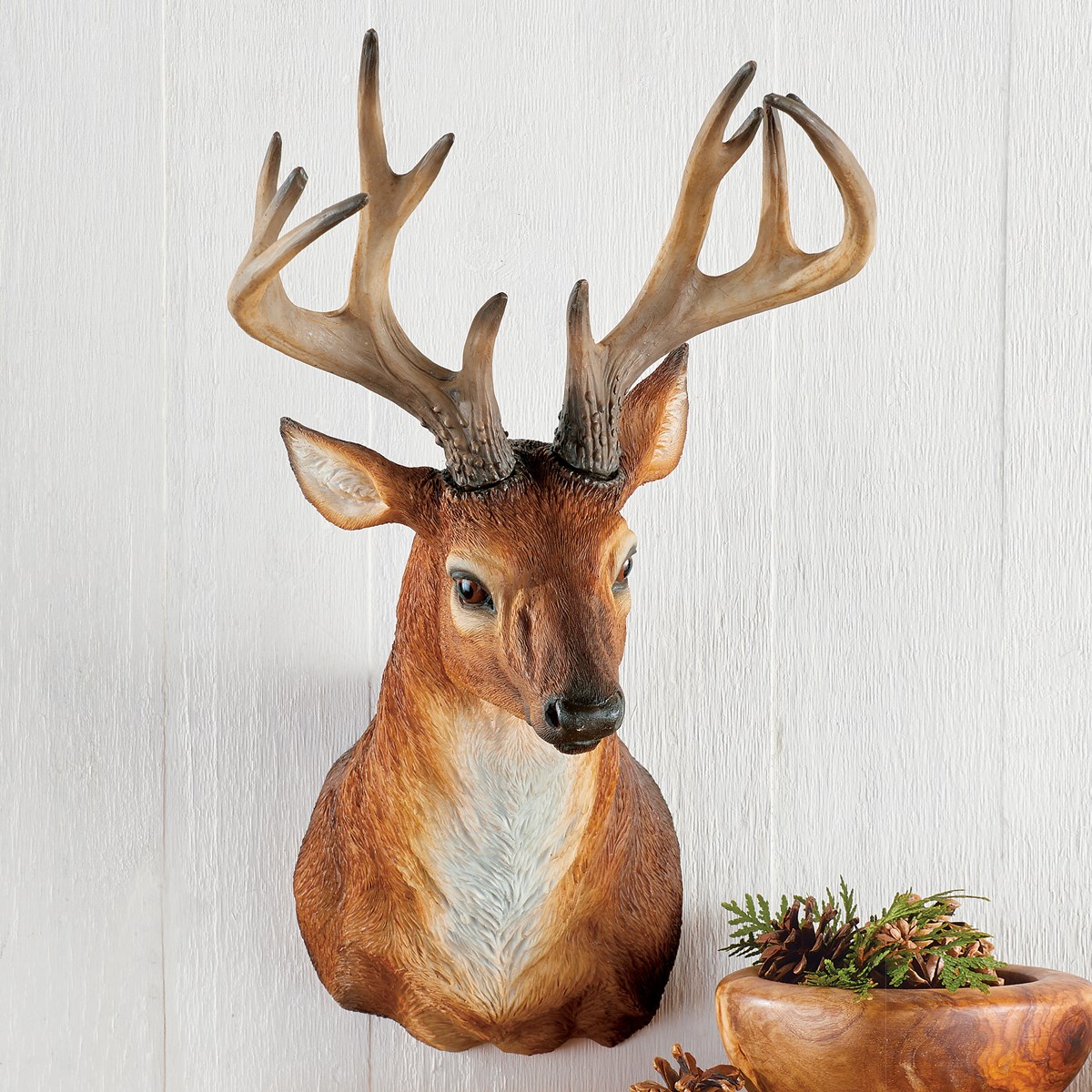 Realistic HandPainted Large Deer Head Wall Art Collections Etc.