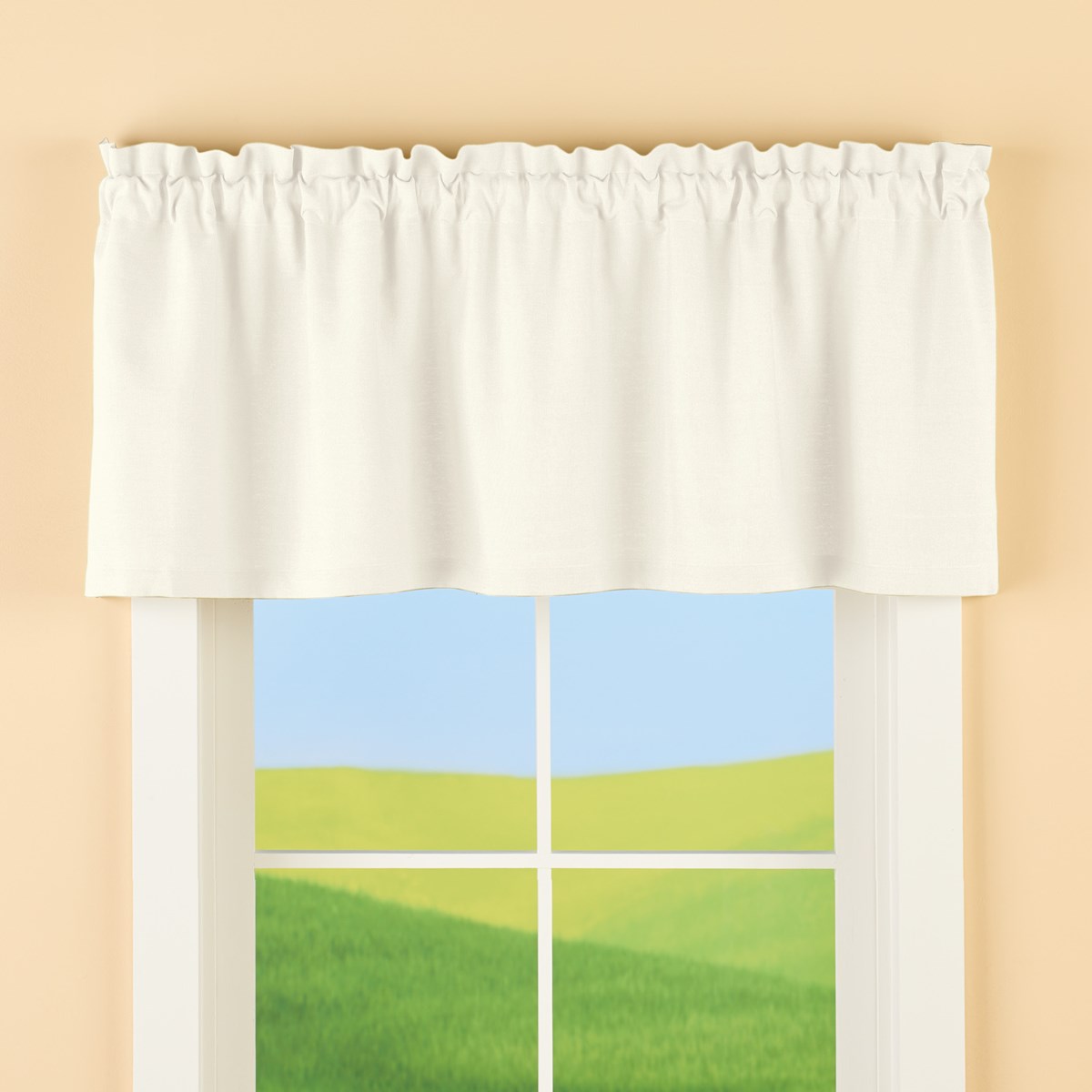Room Darkening Cotton Window Valance Collections Etc.