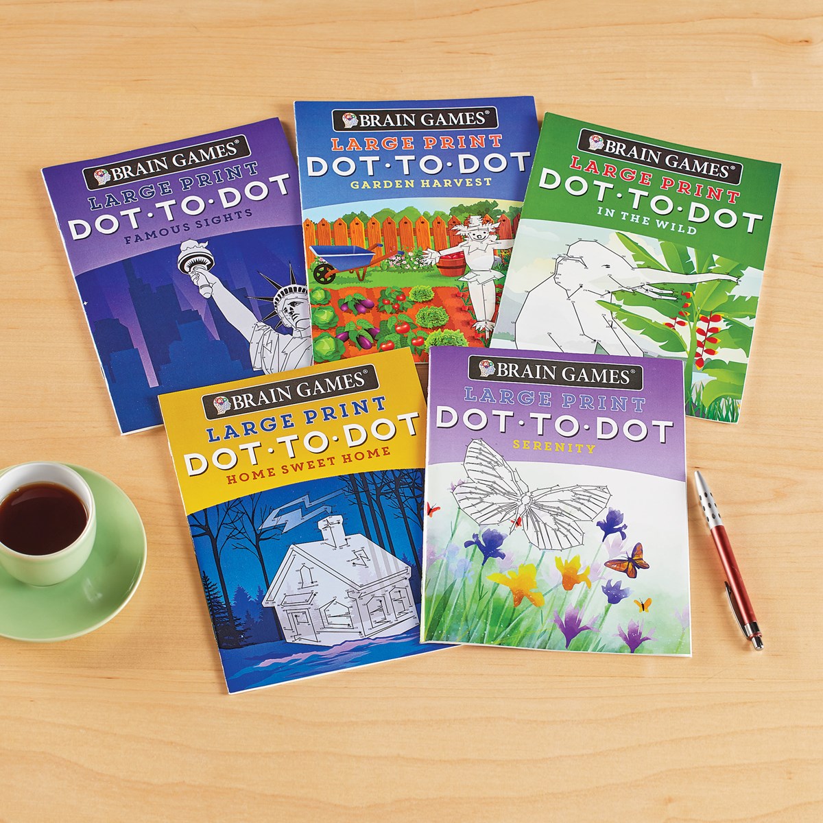 Large Print Dot To Dot Books