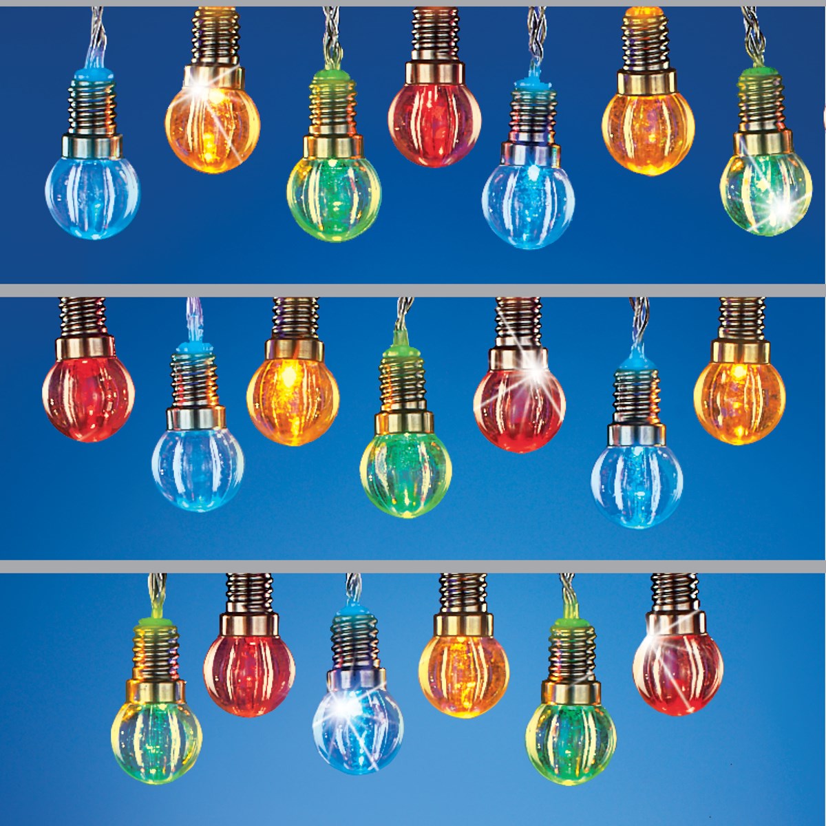 Colorful Bulb String Indoor Lights Collections Etc.