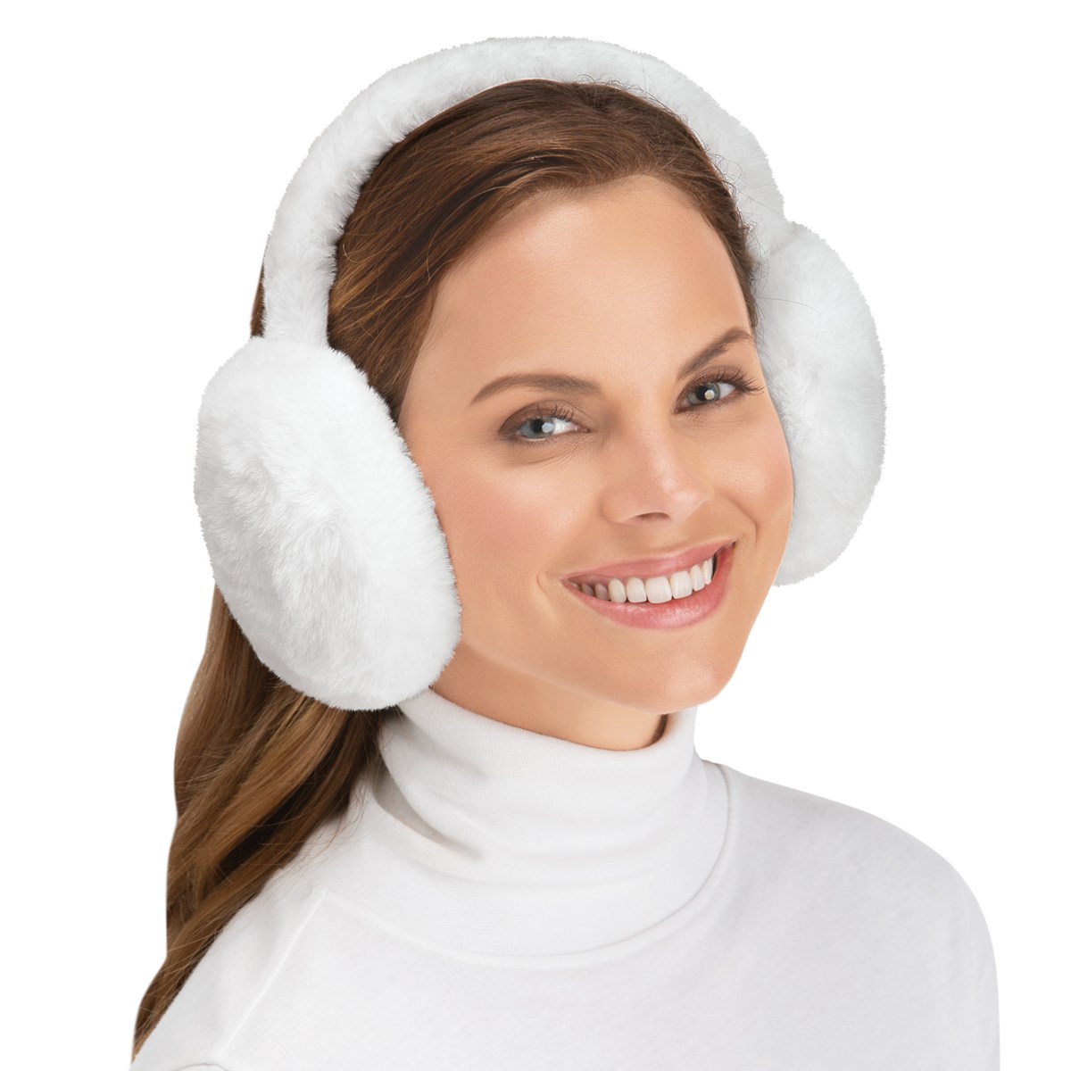 Womens Fashionable Plush Fluffy Faux Fur Winter Ear Muffs Collections