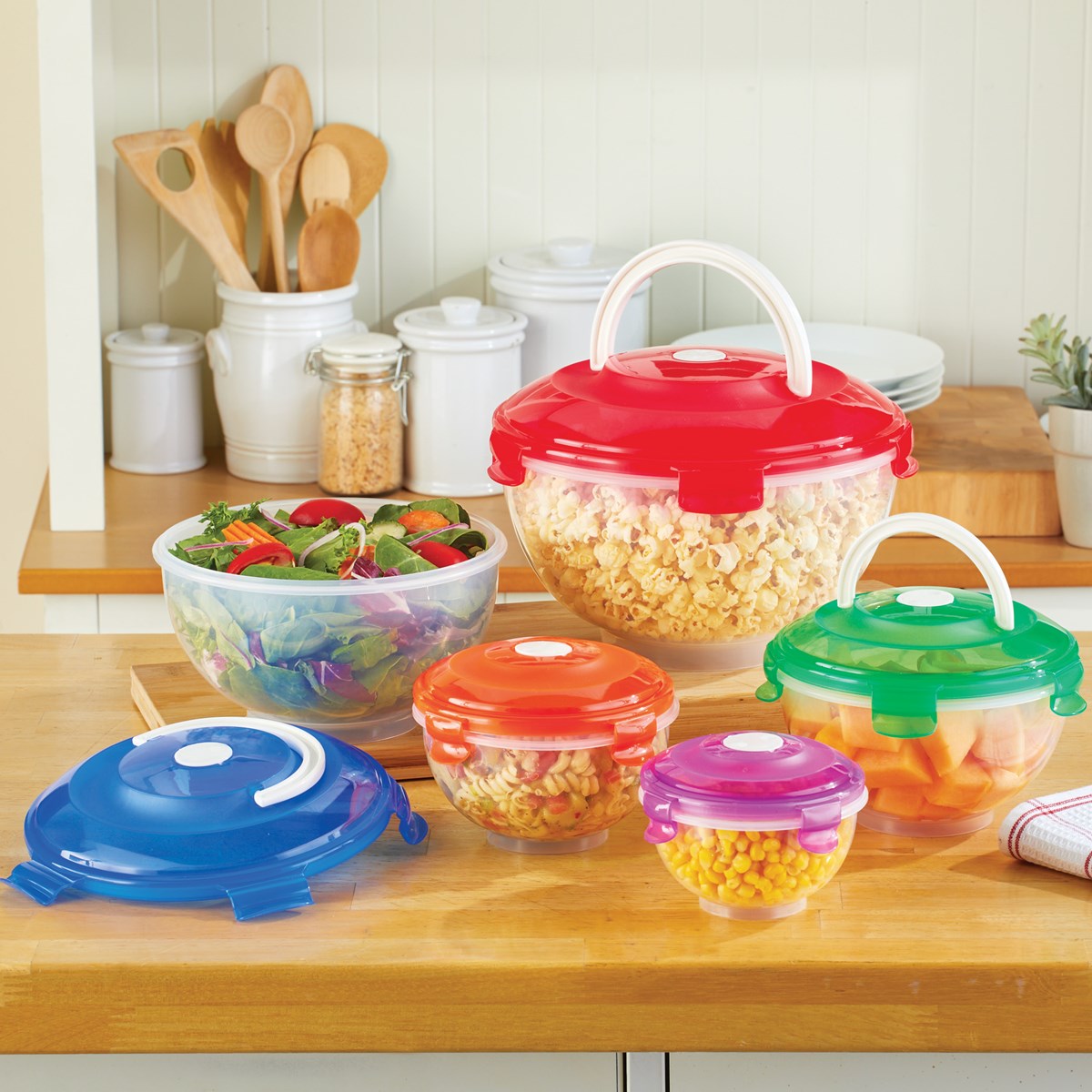 Locking Food Storage Bowls Set of 10 Collections Etc.