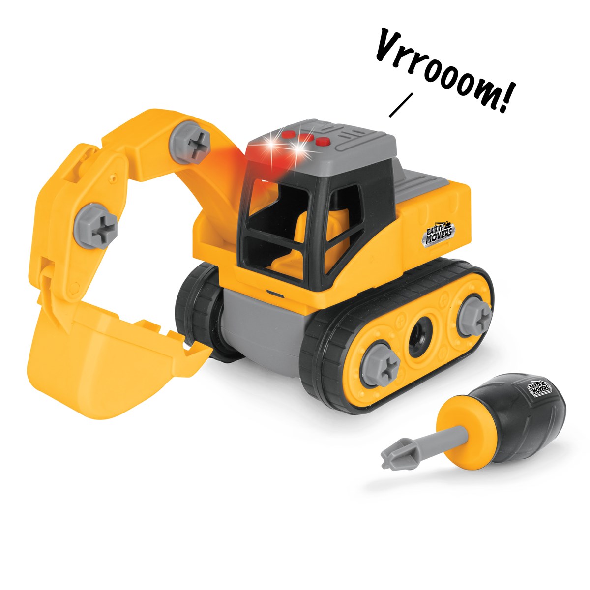Earthmovers DIY Excavator Toy Construction Kit Collections Etc.