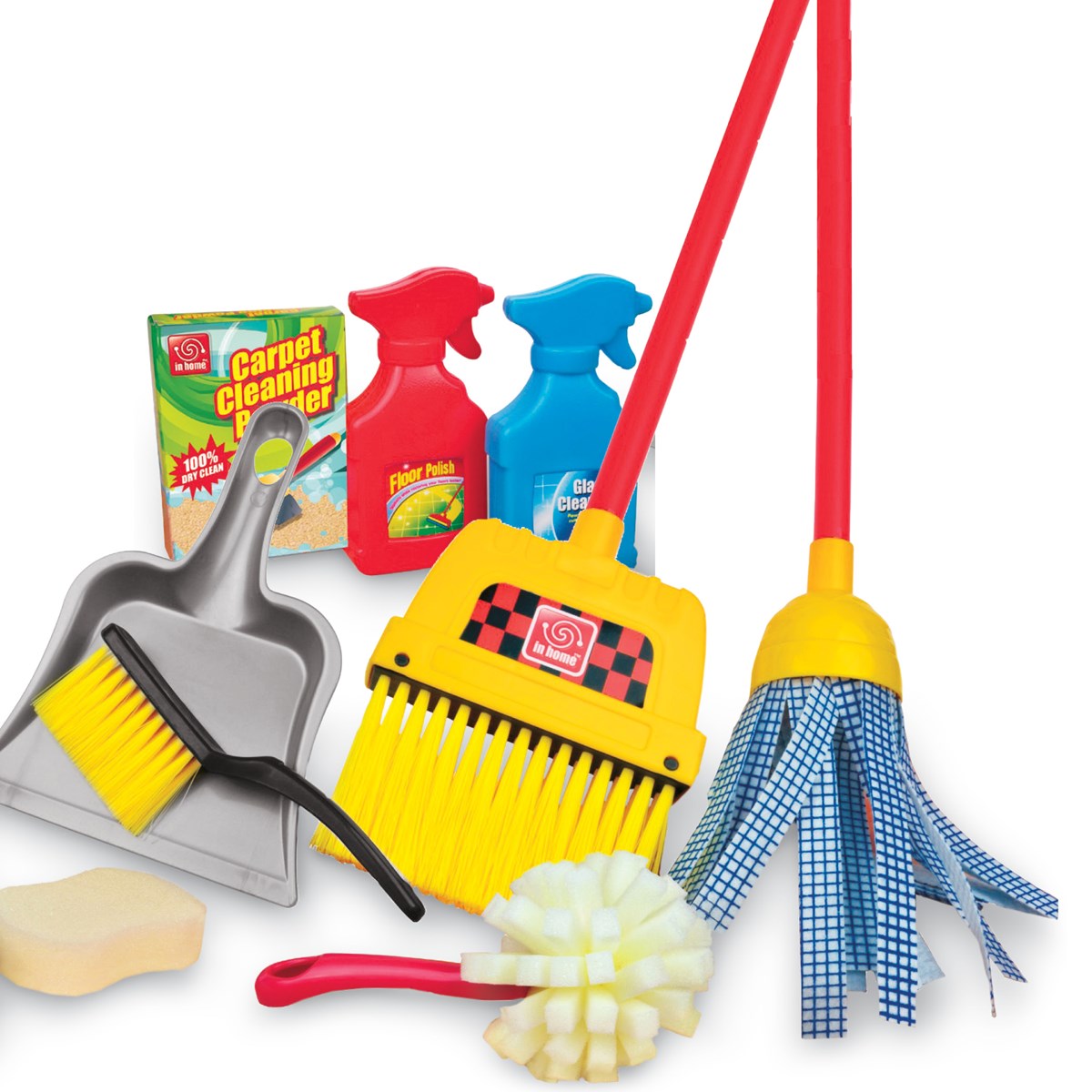 Housekeeping Cleaning Play Set Collections Etc.