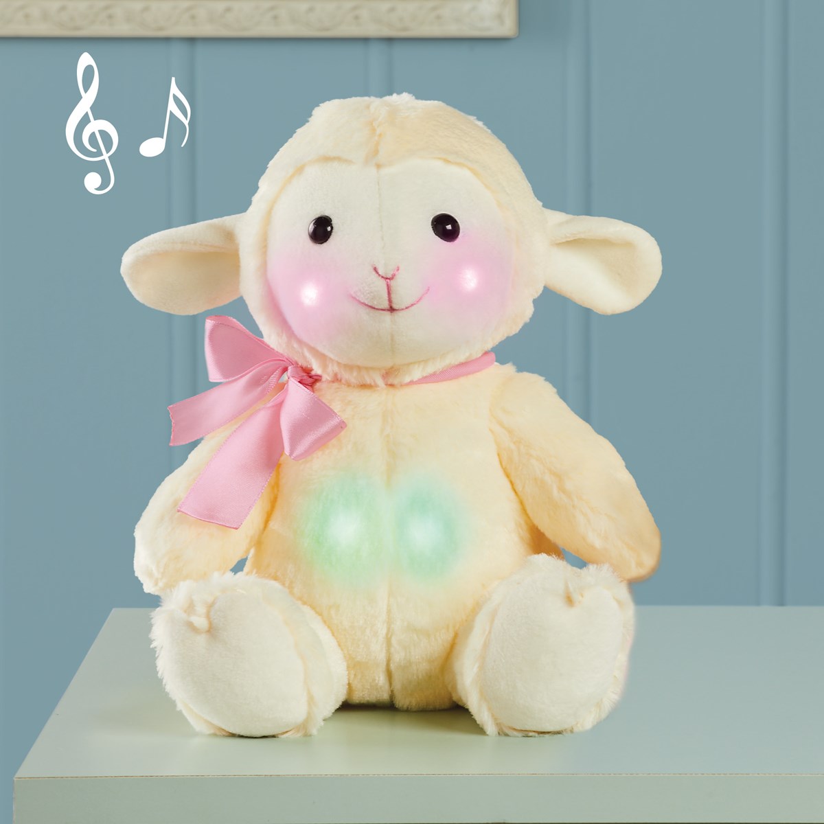 Lighted Musical Singing Plush Lamb Collections Etc.