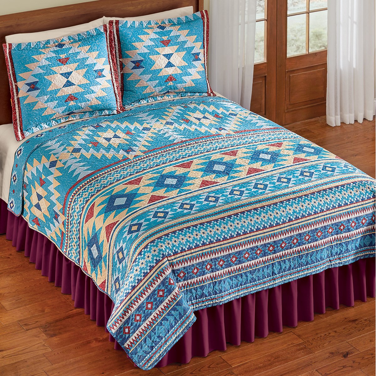 Tucson Southwestern Aztec Print Quilt Collections Etc.