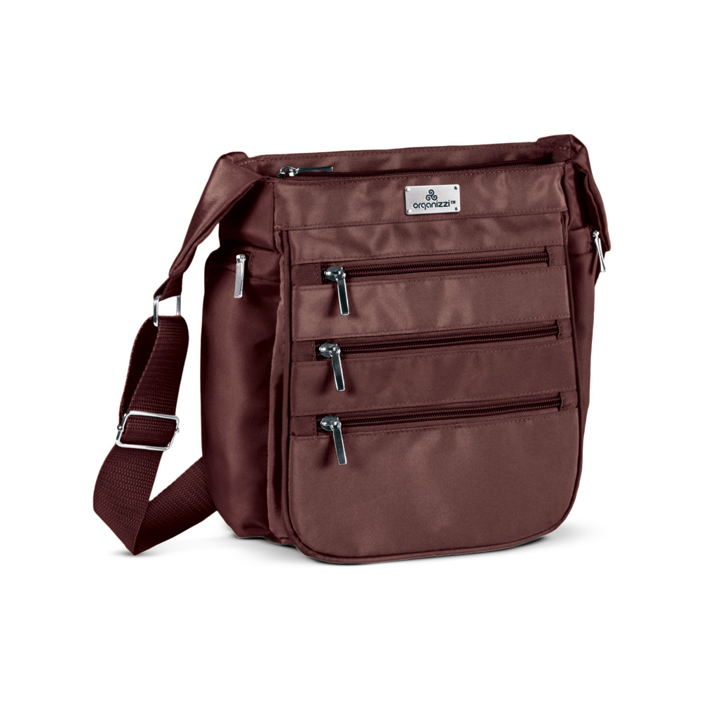 Stylish RFID-Blocking Protection Organizzi Handbag with Multiple Zippered - Picture 7 of 18