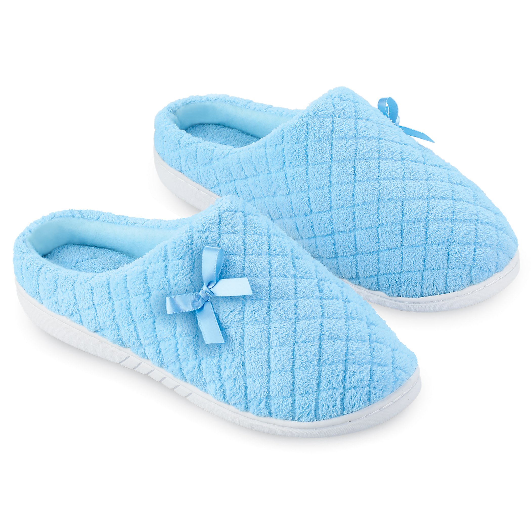 Zapatillas de casa zueco acolchadas con suelas de goma - Imagen 13 de 15