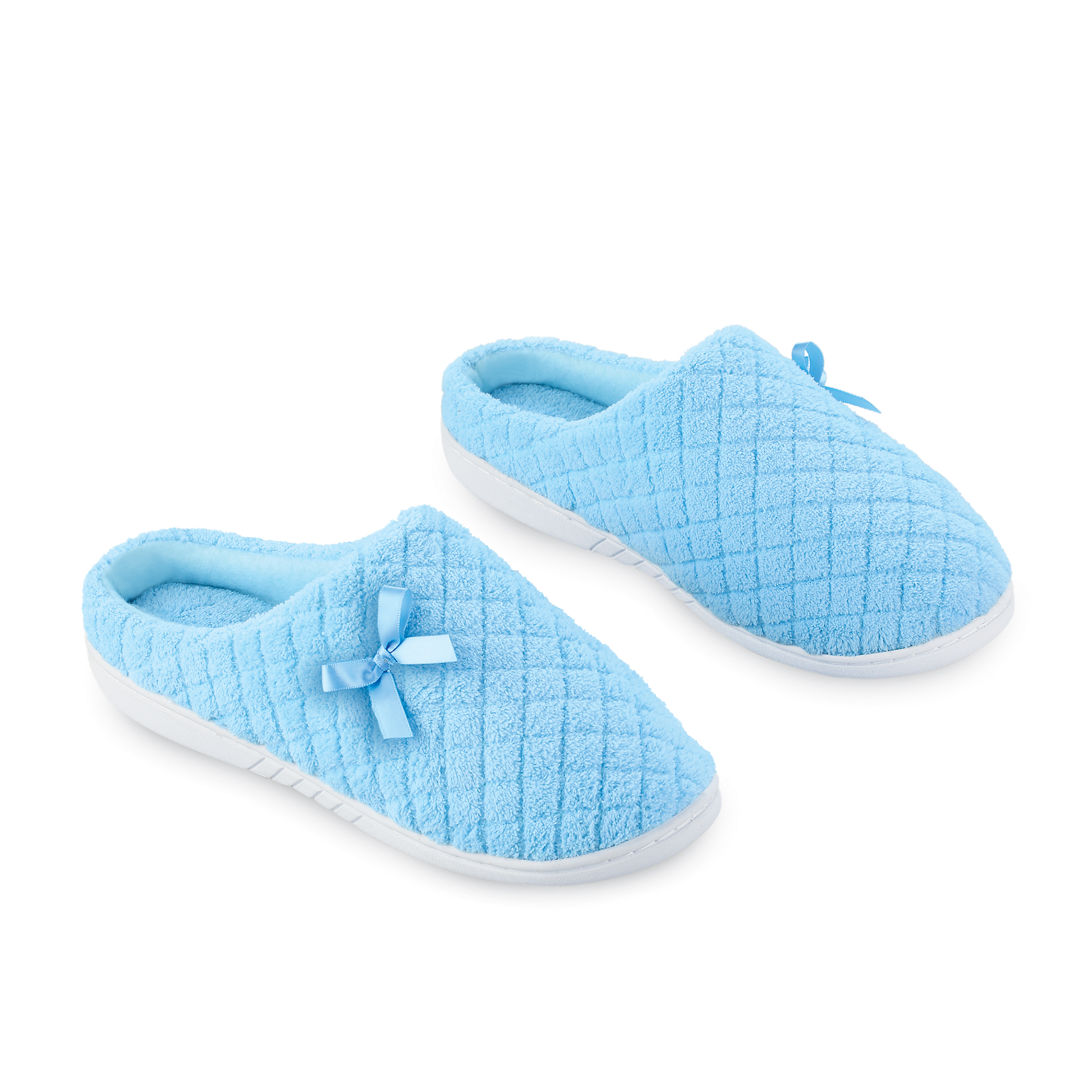 Zapatillas de casa zueco acolchadas con suelas de goma - Imagen 12 de 15