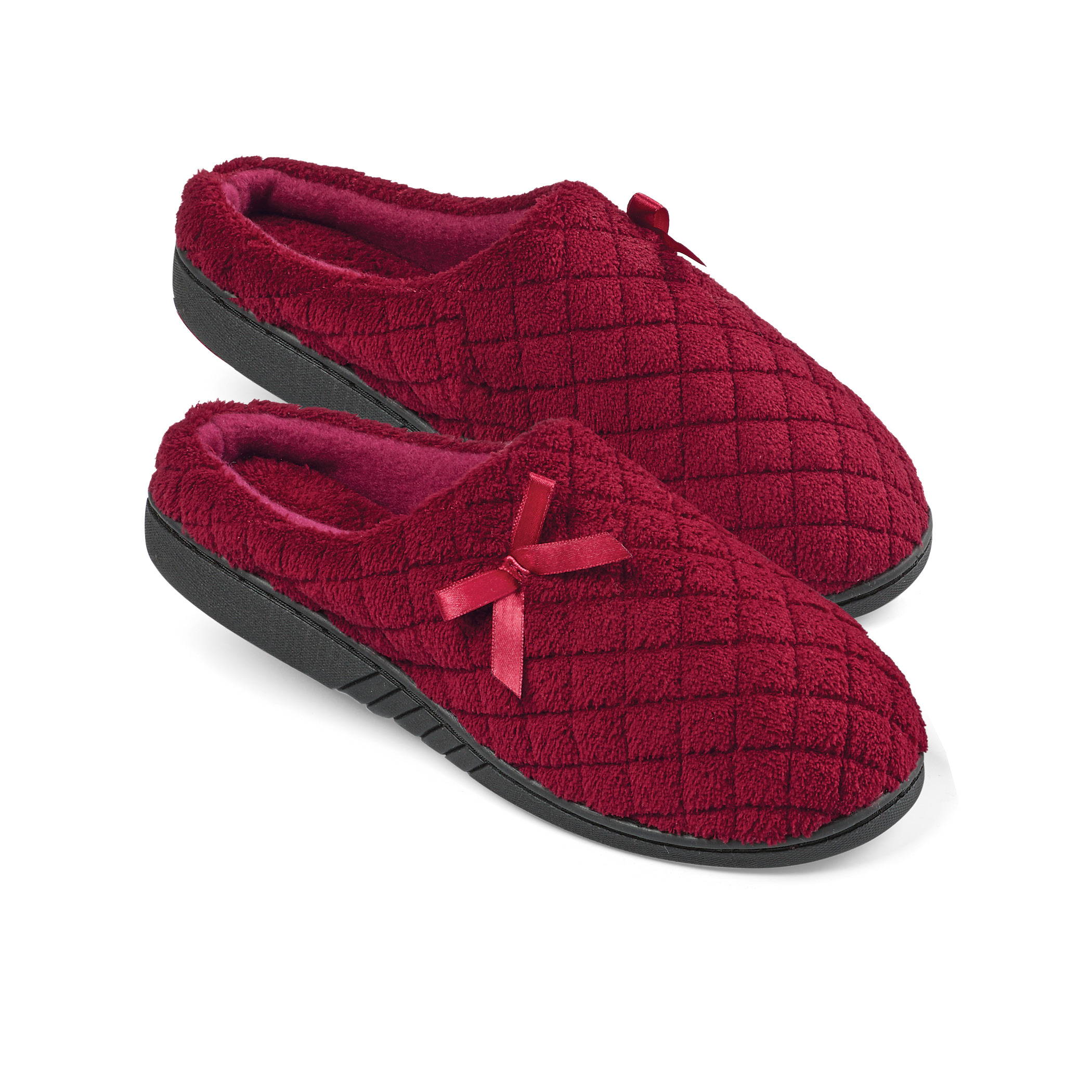 Zapatillas de casa zueco acolchadas con suelas de goma - Imagen 6 de 15