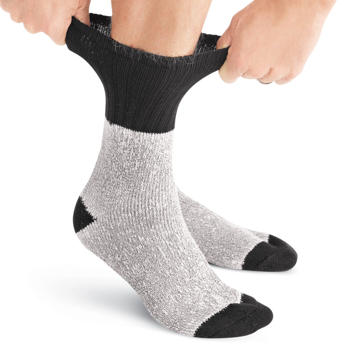 Extra Stretch Diabetic Thermal Socks Set of 2 Collections Etc.