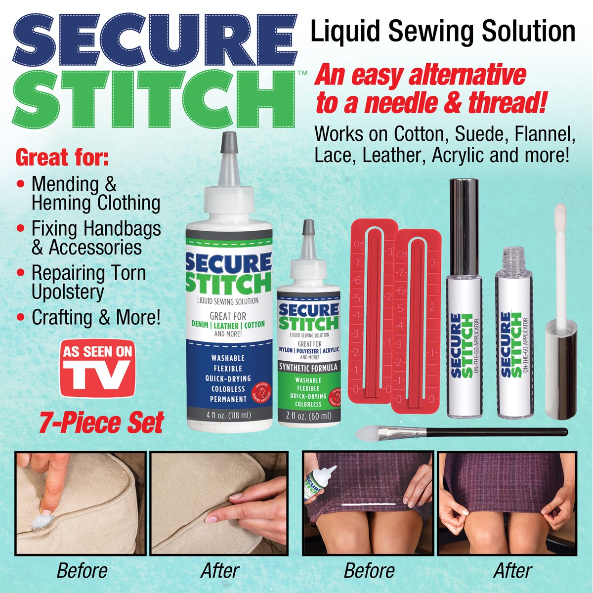 Secure Stitch Handheld Sewing Machine Collections Etc.