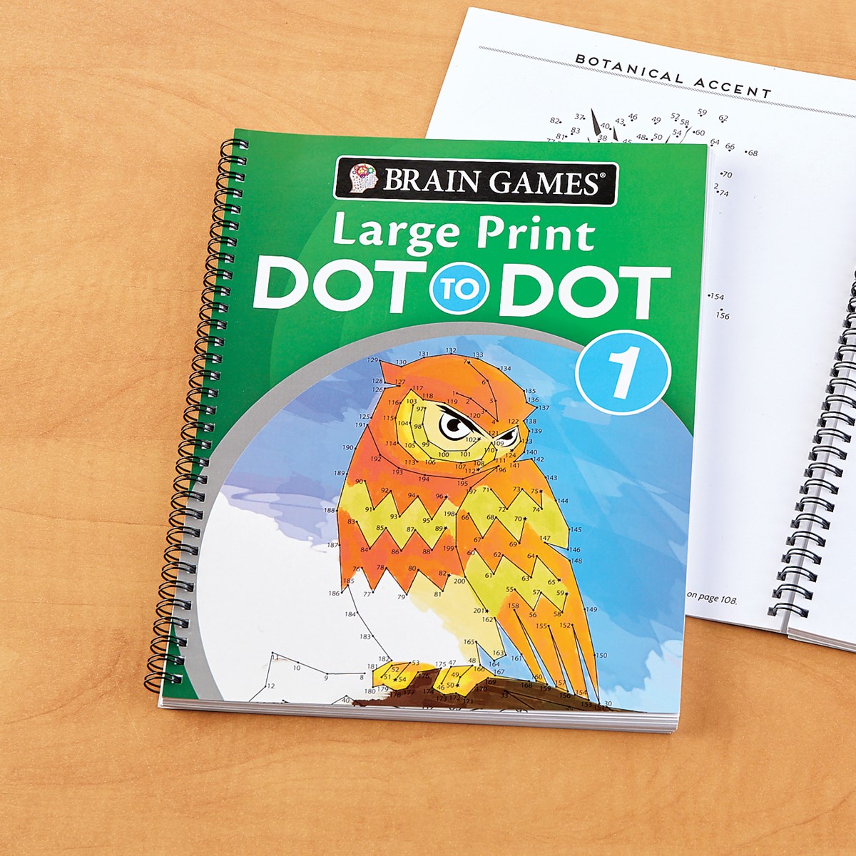 Brain Games Large Print Dot to Dot 1st Version Collections Etc.