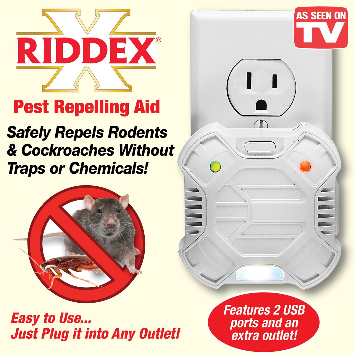 Riddex Pest Repelling Aid Collections Etc.
