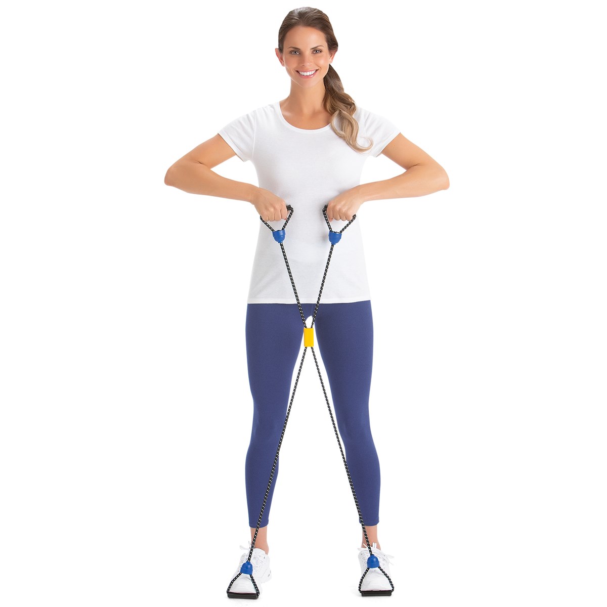 Power Shaper Exercising Bands with Handles Collections Etc.