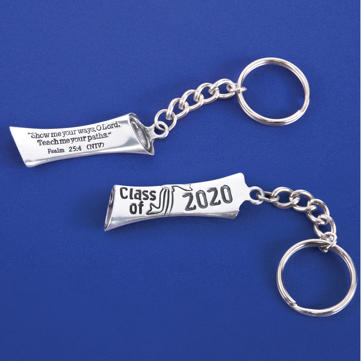 Class of 2020 Diploma-shaped Graduation Keychain with Gift Box ...