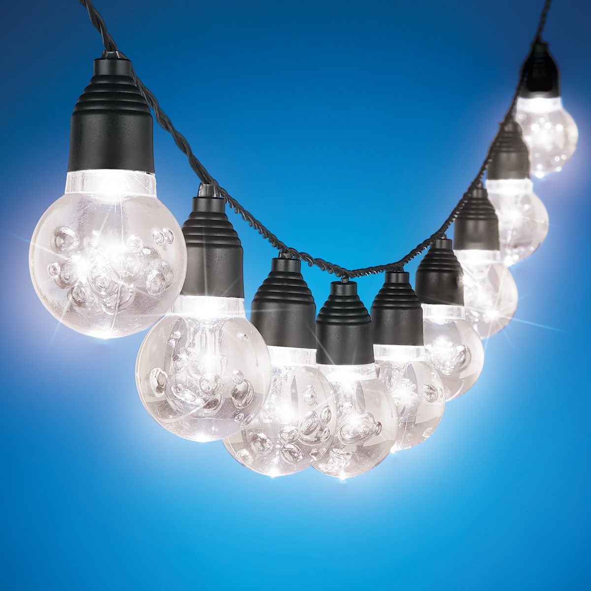 Solar Bubble String Lights | Collections Etc.