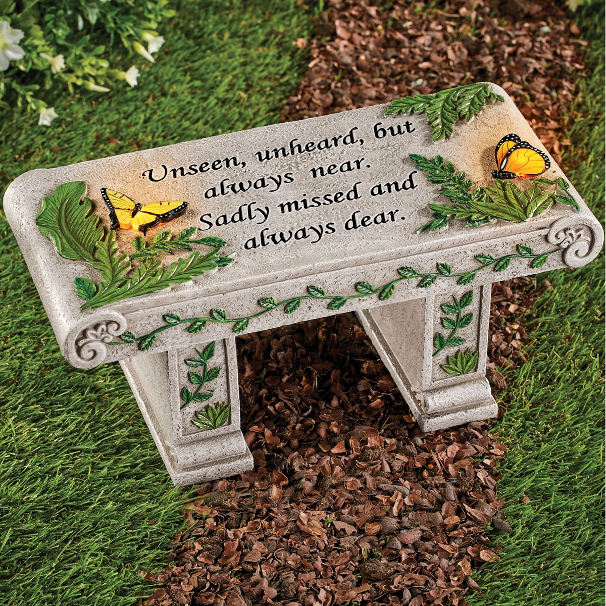 Solar Lighted Memorial Bench Collections Etc.