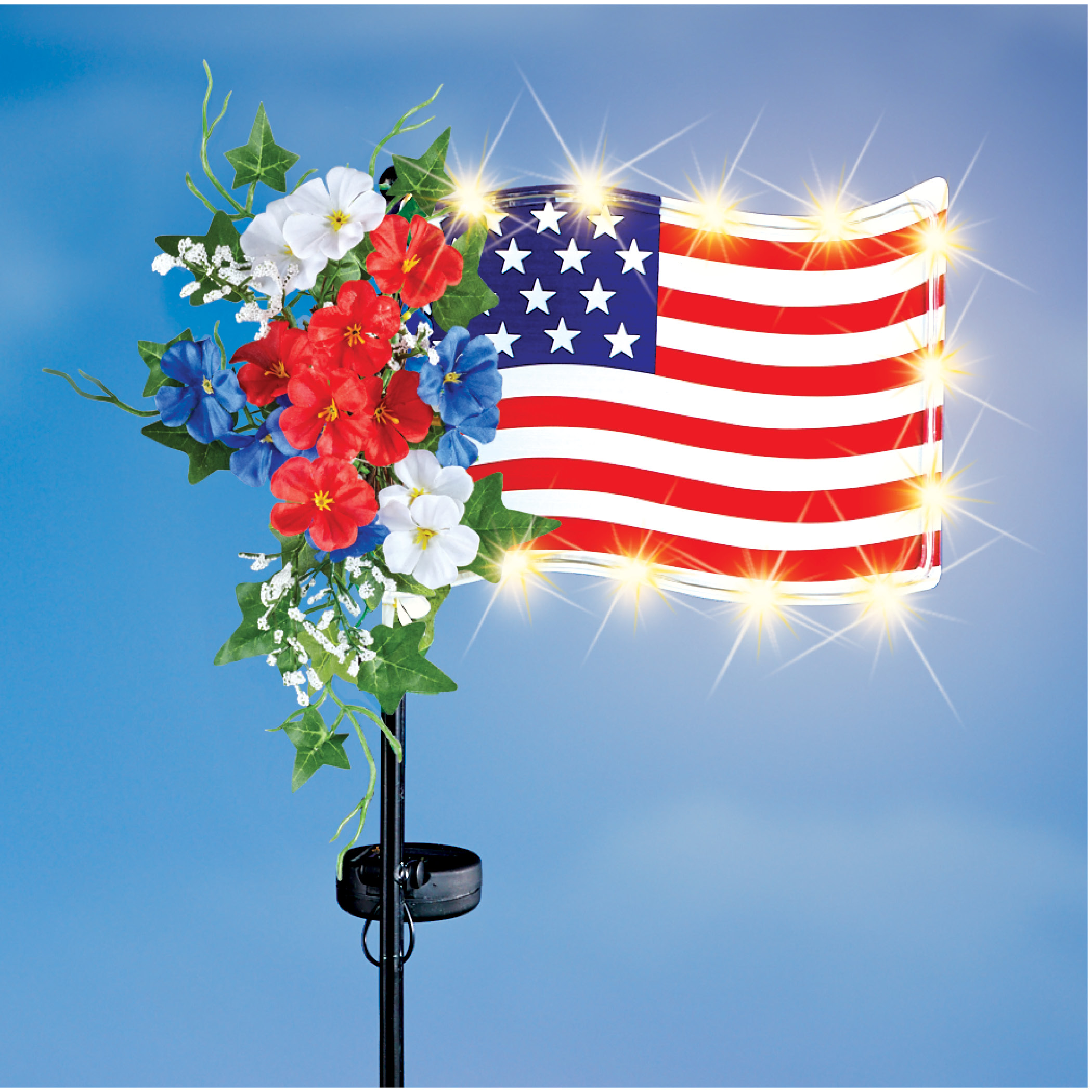 UNITED WE STAND SUNCATCHER US UNITED STATES PATRIOTIC JULY 4TH