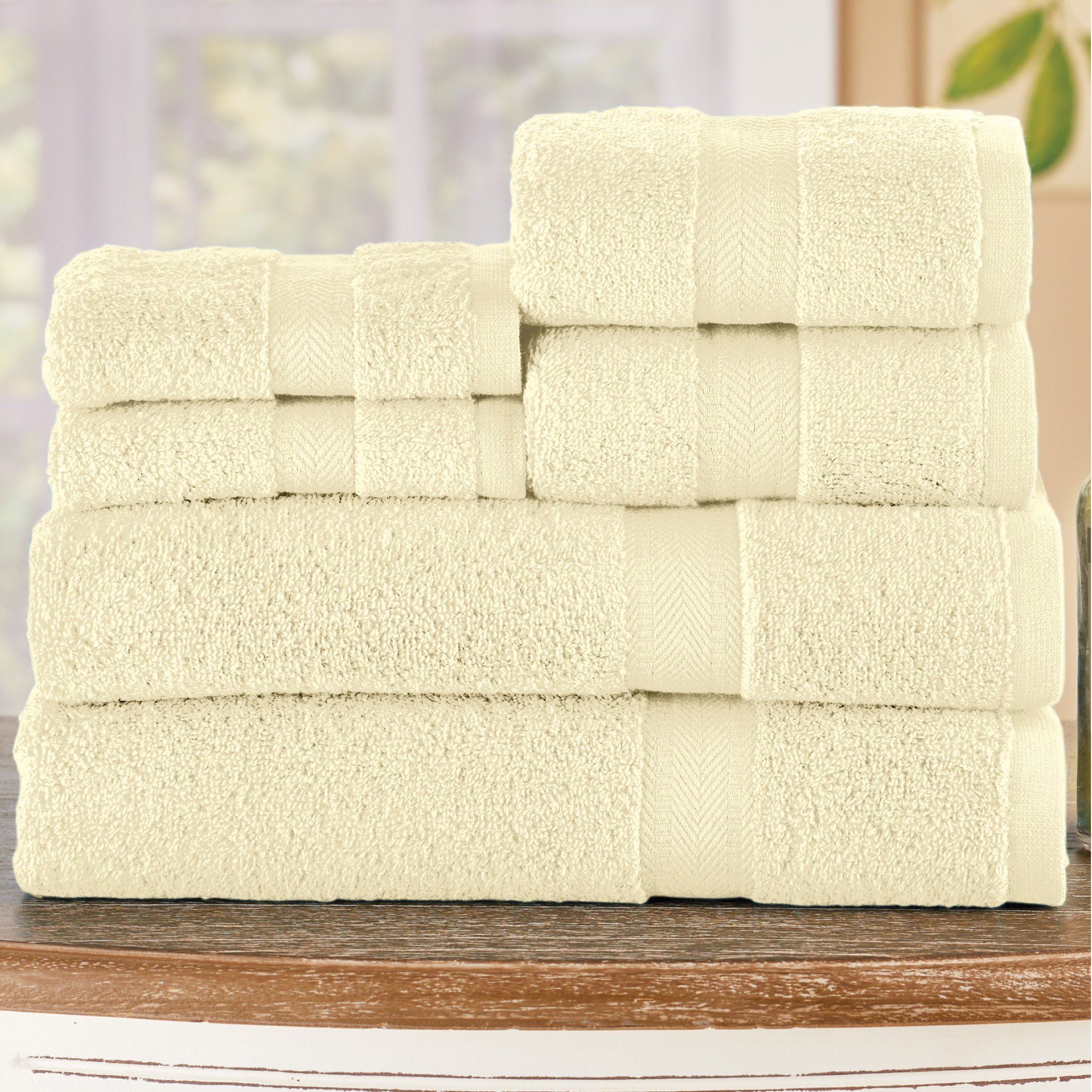 6-pc Zero Twist Bath Towel Set - Picture 7 of 21