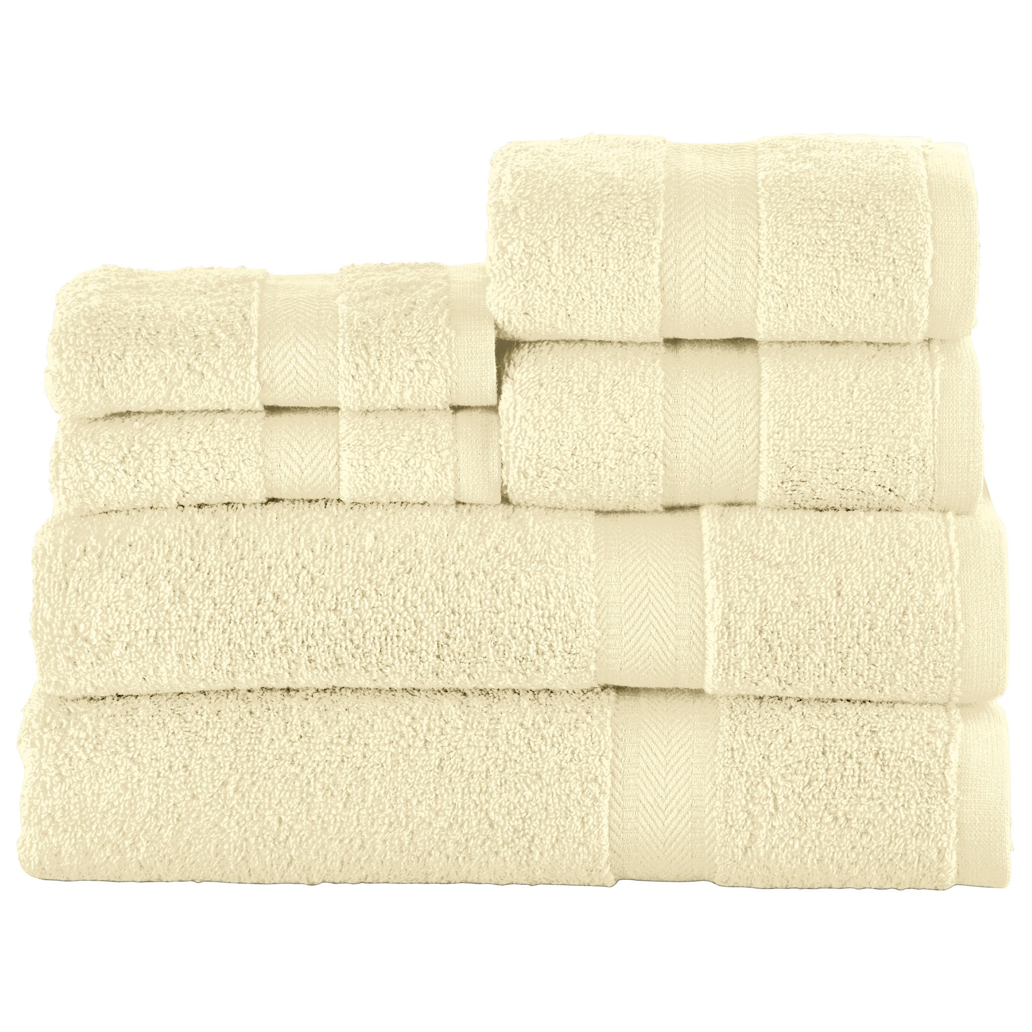 6-pc Zero Twist Bath Towel Set - Picture 6 of 21