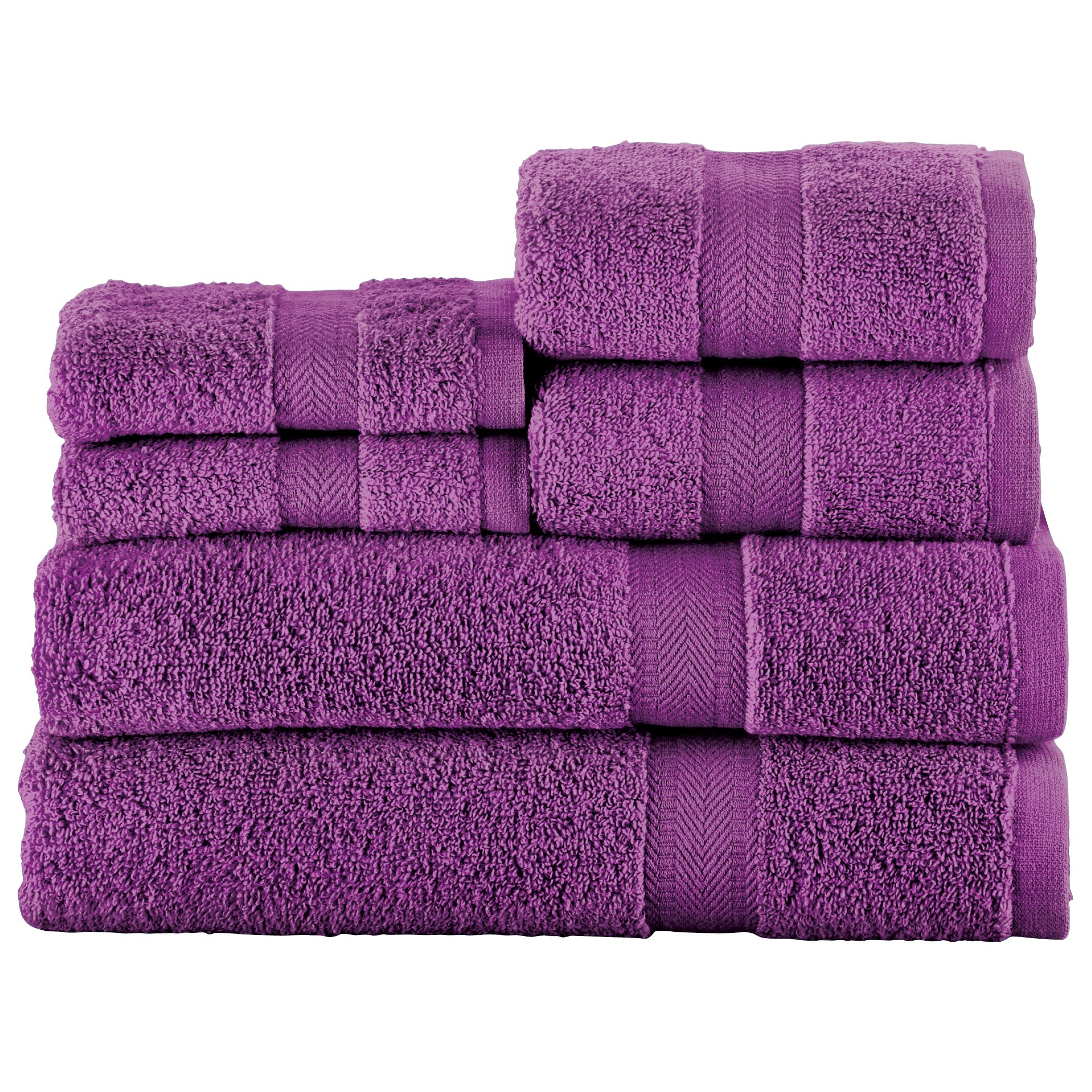 6-pc Zero Twist Bath Towel Set - Picture 12 of 21