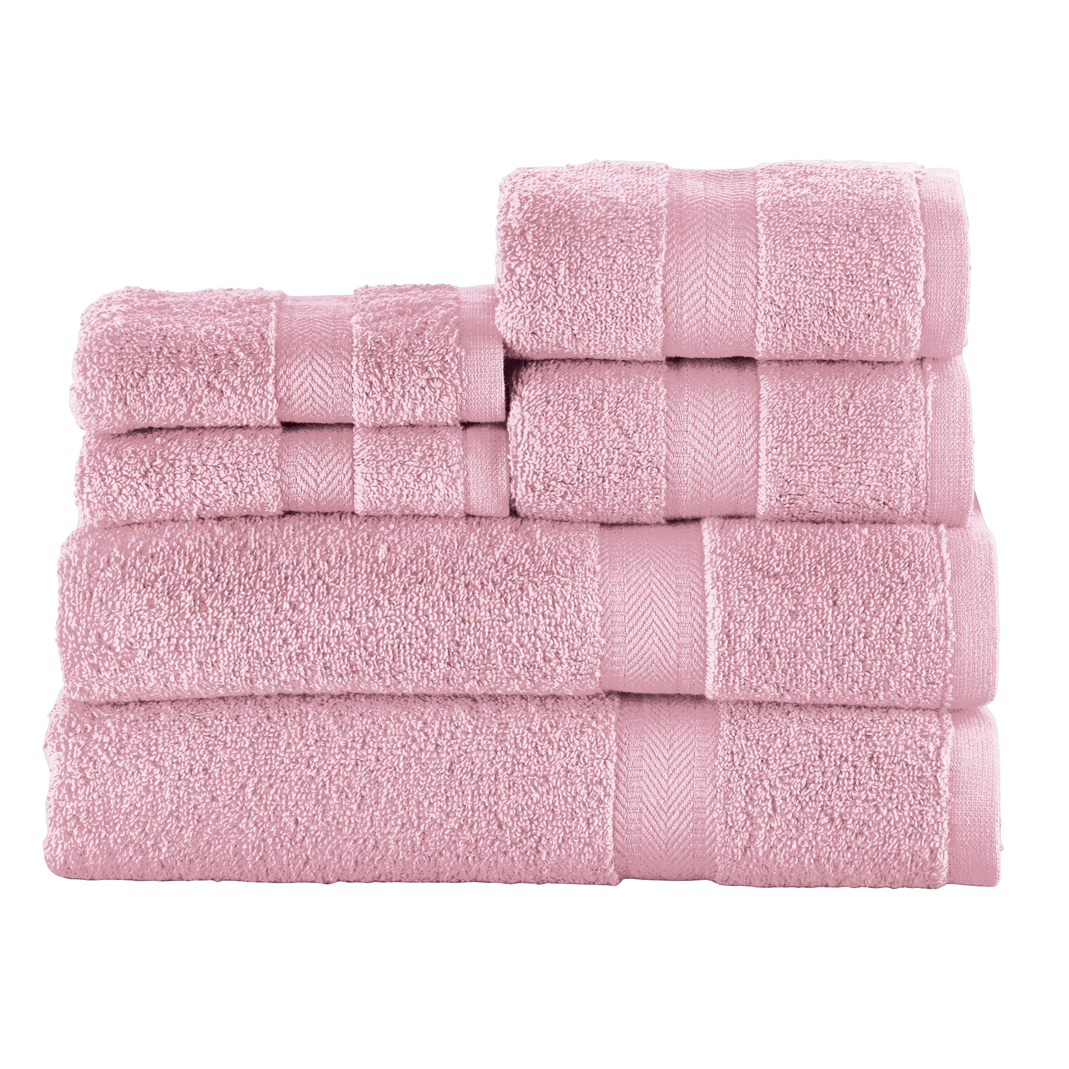 6-pc Zero Twist Bath Towel Set - Picture 14 of 21
