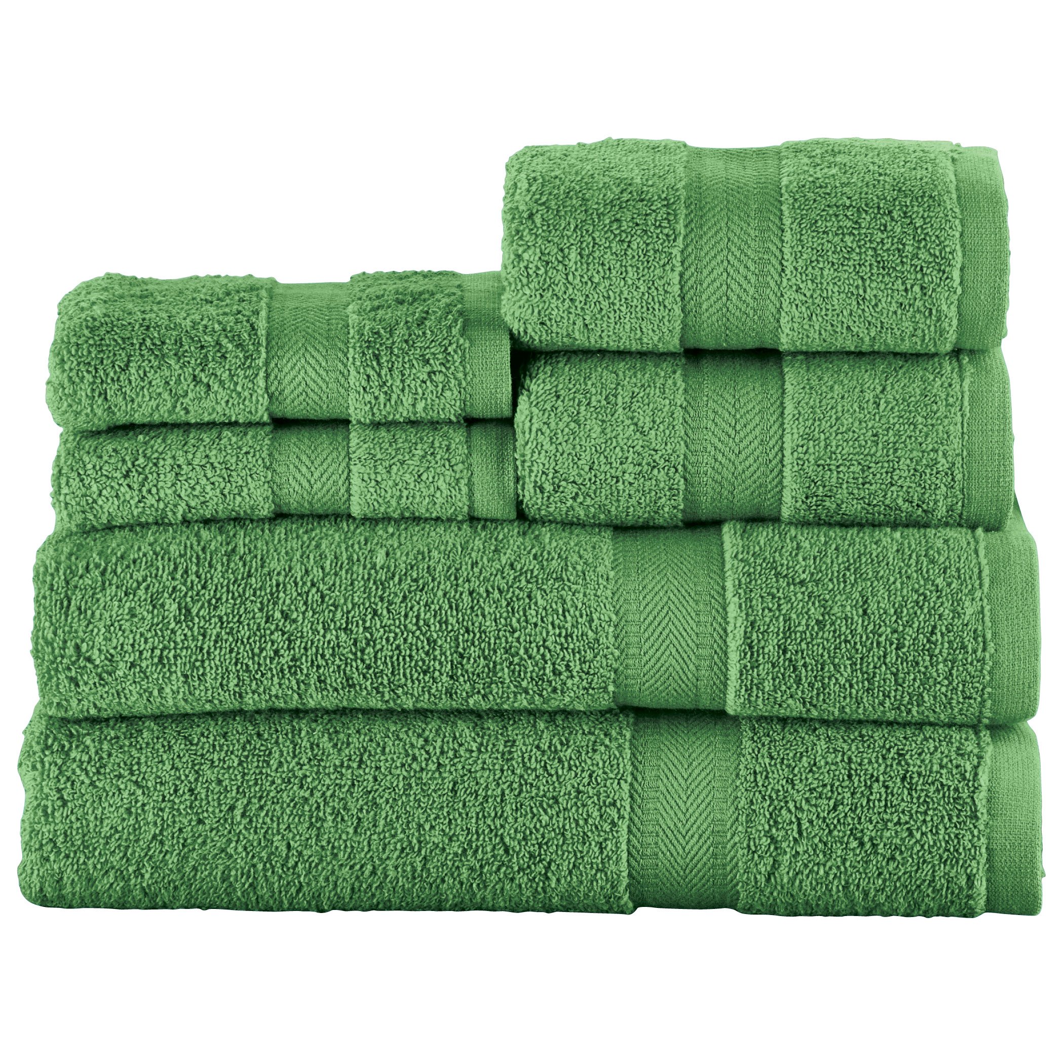 6-pc Zero Twist Bath Towel Set - Picture 16 of 21