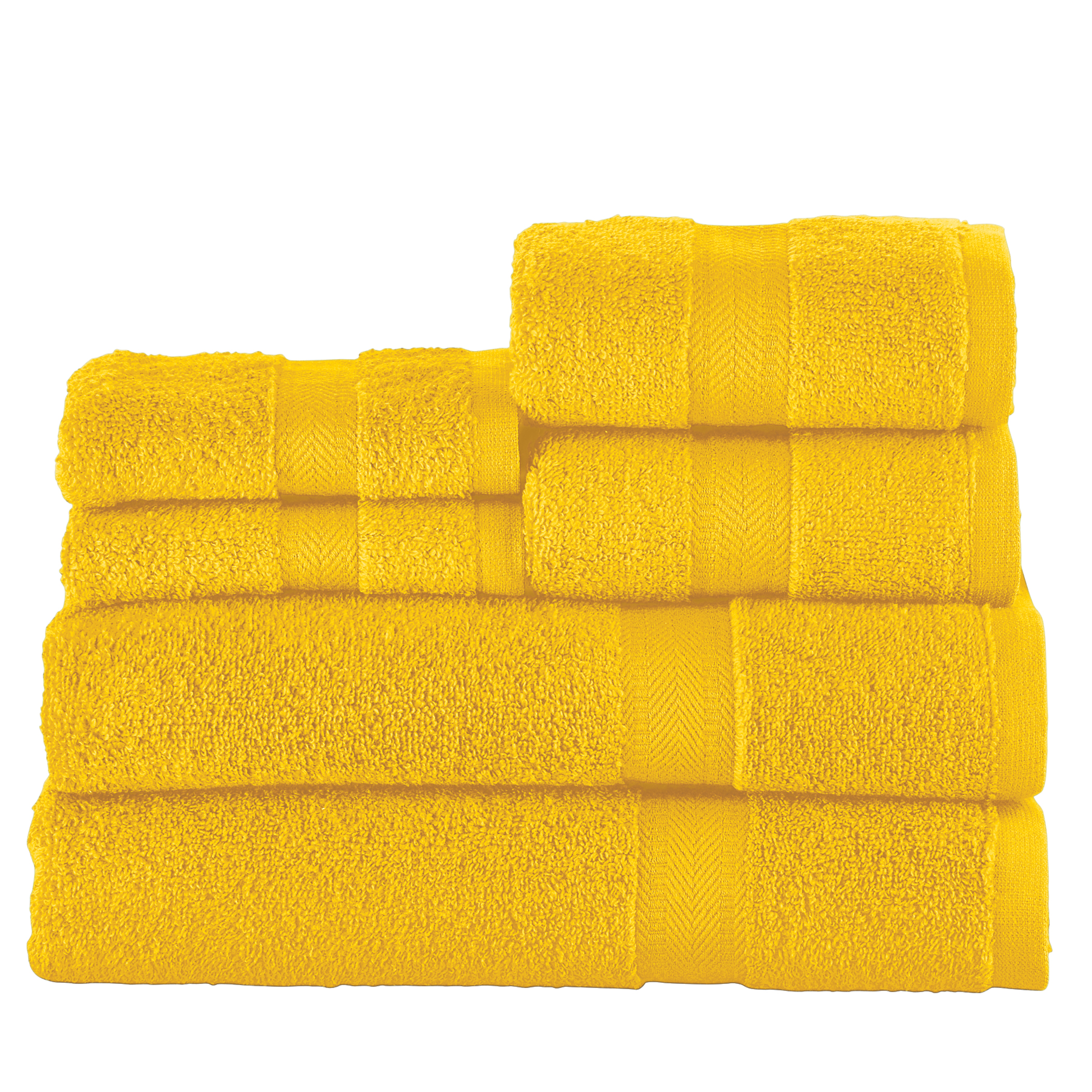 6-pc Zero Twist Bath Towel Set - Picture 20 of 21