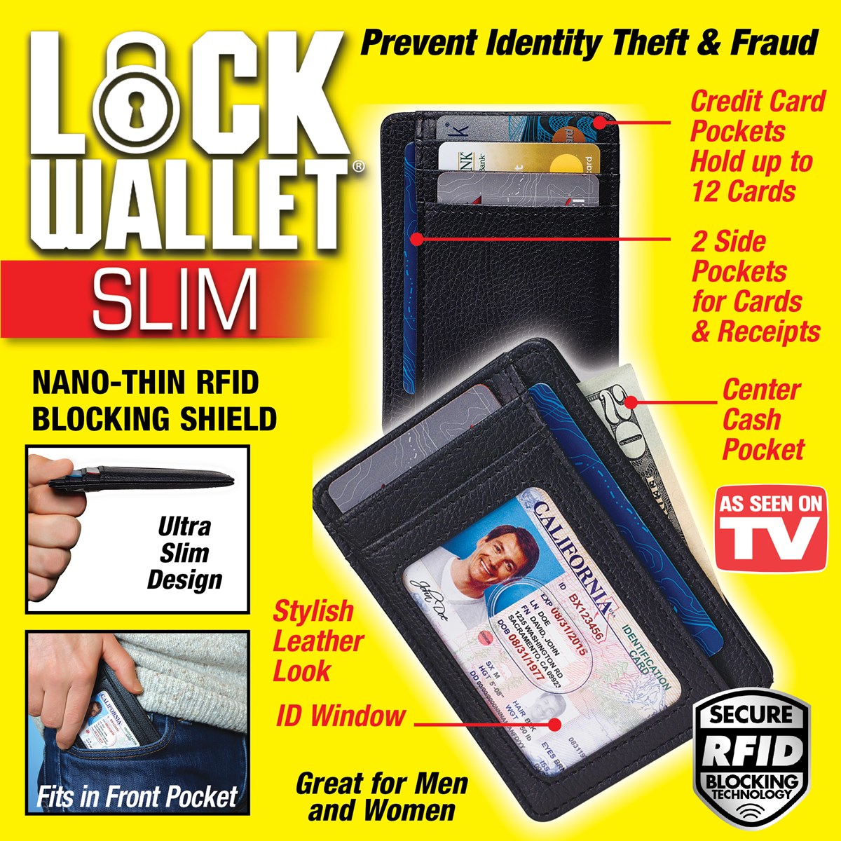 Lock Wallet Slim Collections Etc.