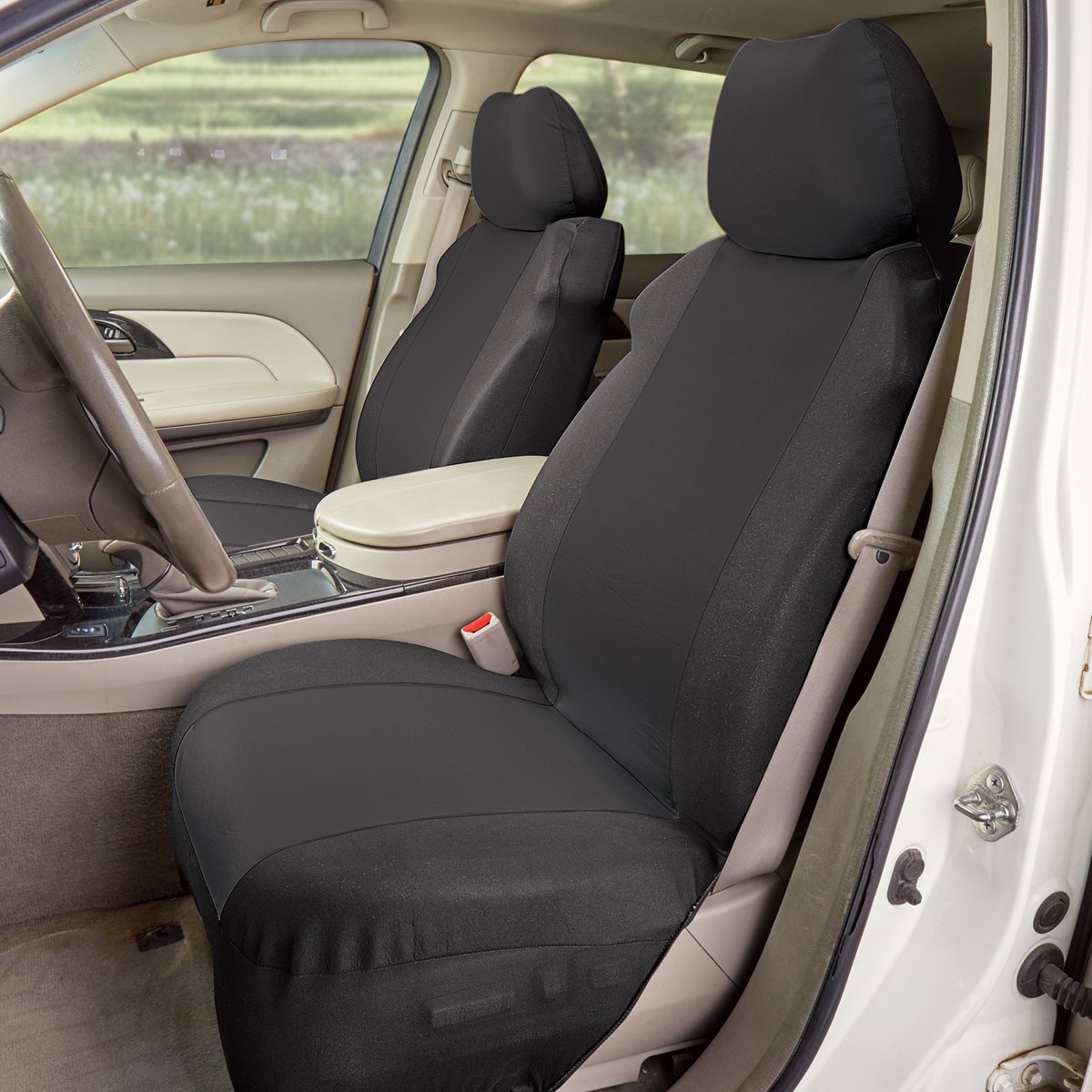 Universal Auto Front Car Seat Covers 4 Piece Set Collections Etc.