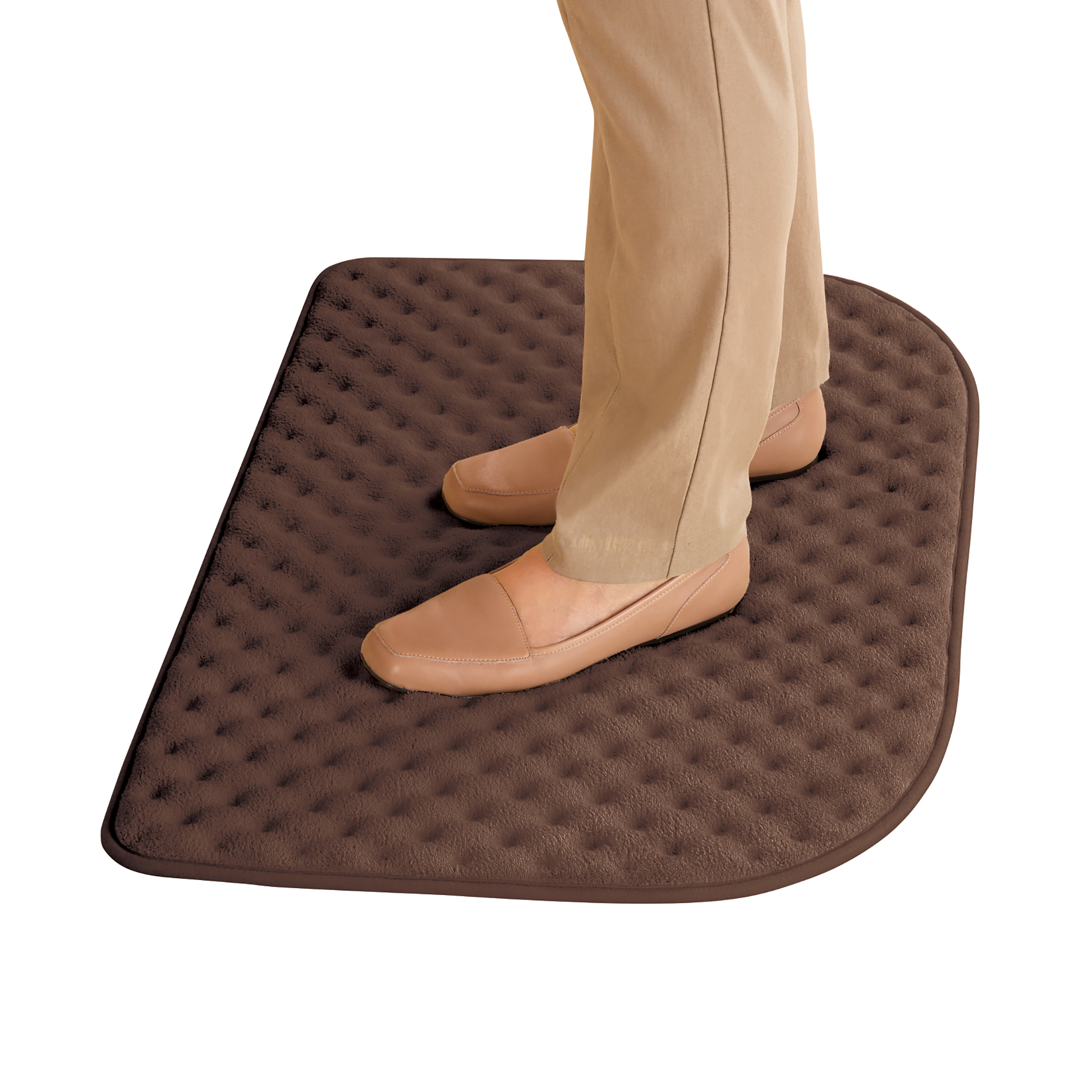 Soothing Foam Comfort Anti-Fatigue Slice Mat - Full Inch of Soothing Comfort - Perfect Near Kitchen Counter-4 Colors-Non Slip-Wipe Cle