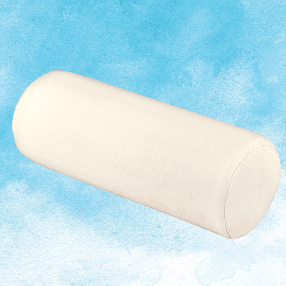 Memory Foam Bolster Pillow with Cover Collections Etc.