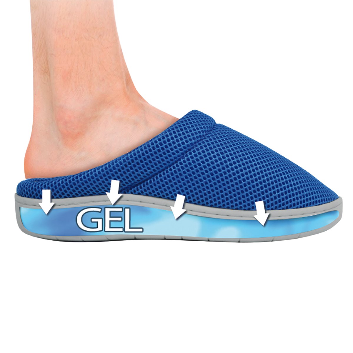Womens Soothing Comfort Gel Insole Slippers Collections Etc.