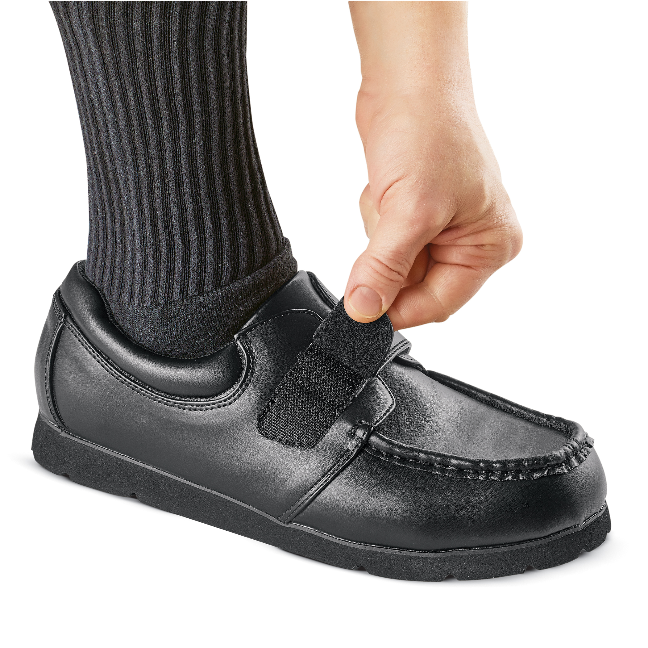 Klassischer Stil rutschfeste Herren Komfortschuhe - Bild 5 von 8