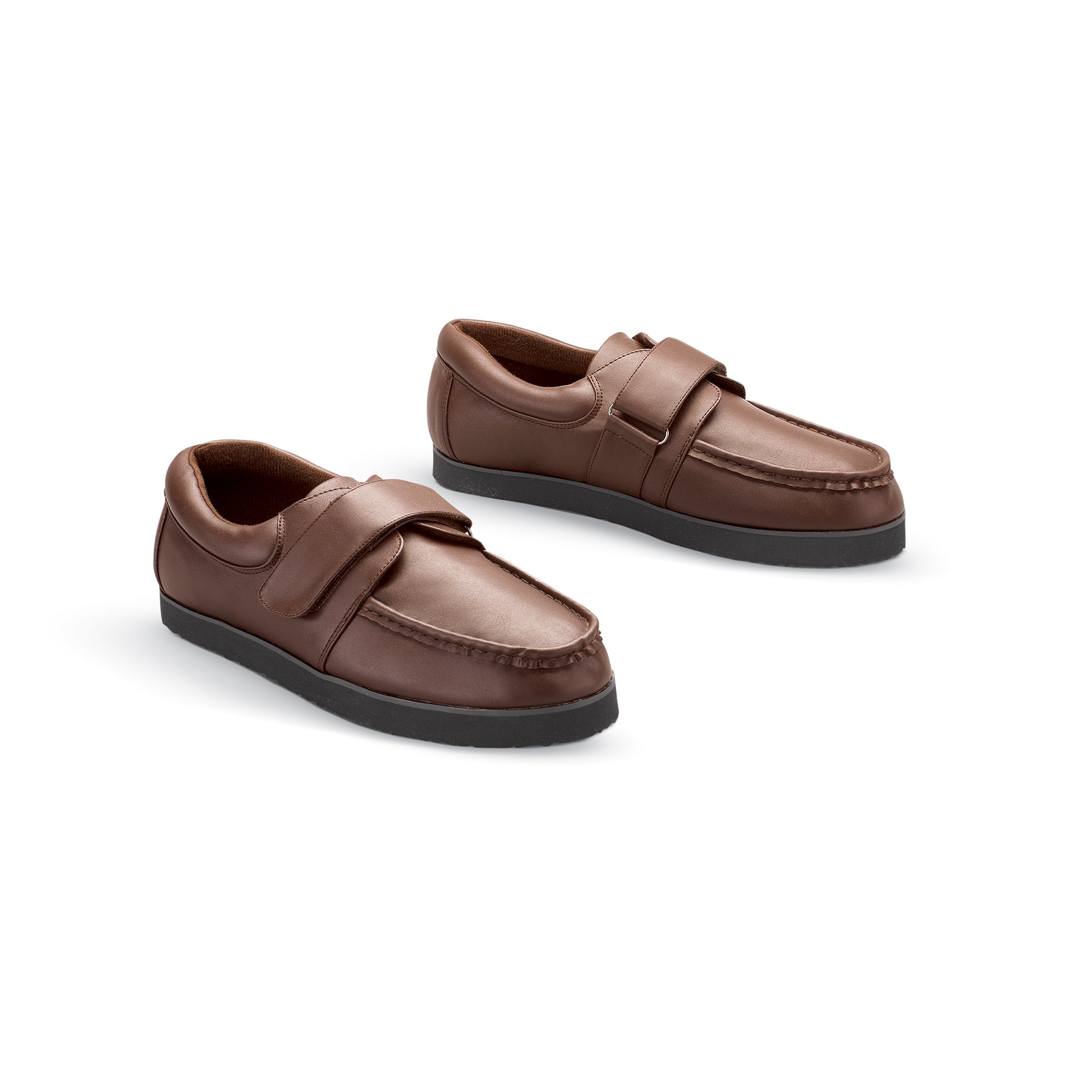 Classic Style Non Slip Men's Wide Comfort Shoes 11W Men Black