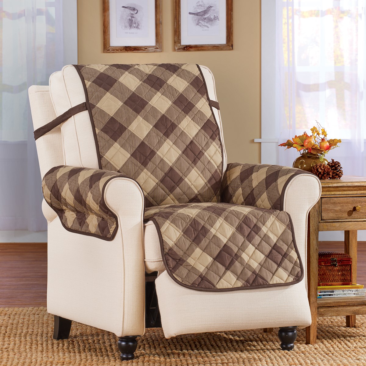 Multicolor Buffalo Check Plaid Furniture Cover Collections Etc.