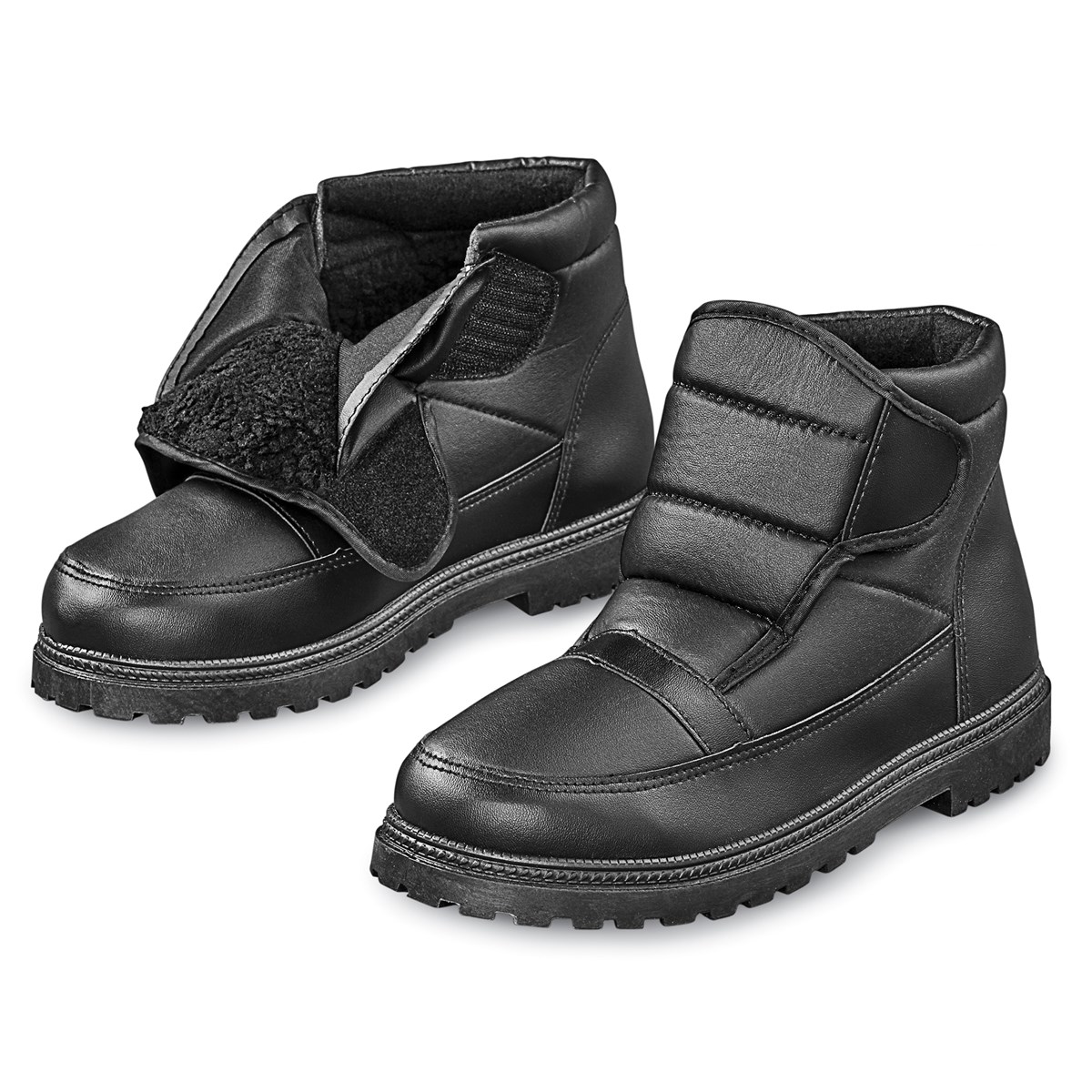 Mens Adjustable EasyOn WaterResistant Boots Collections Etc.