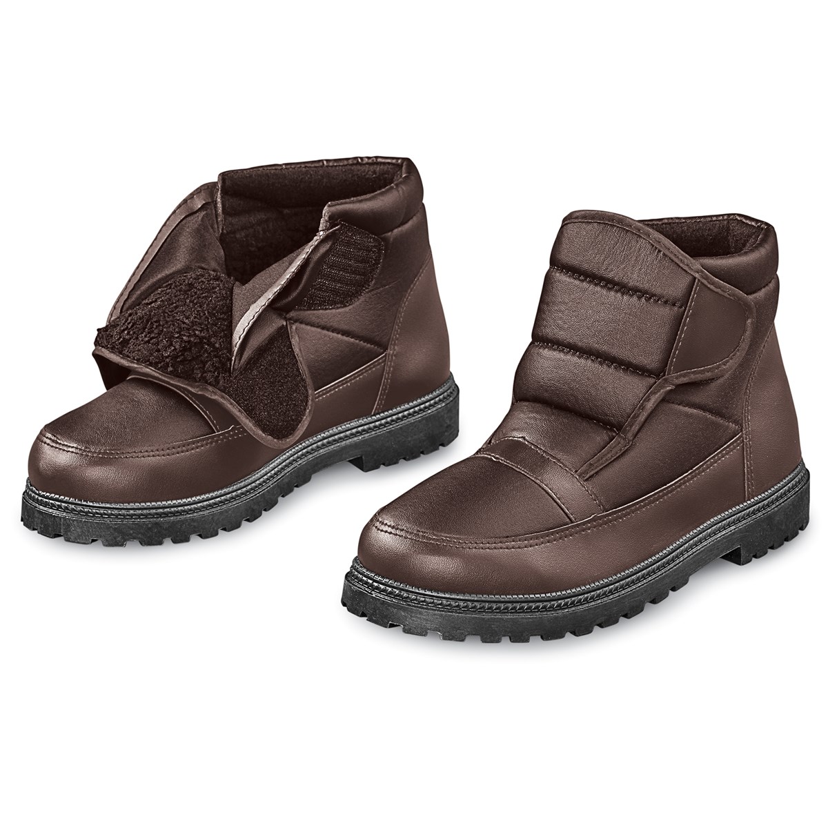 Mens Adjustable EasyOn WaterResistant Boots Collections Etc.