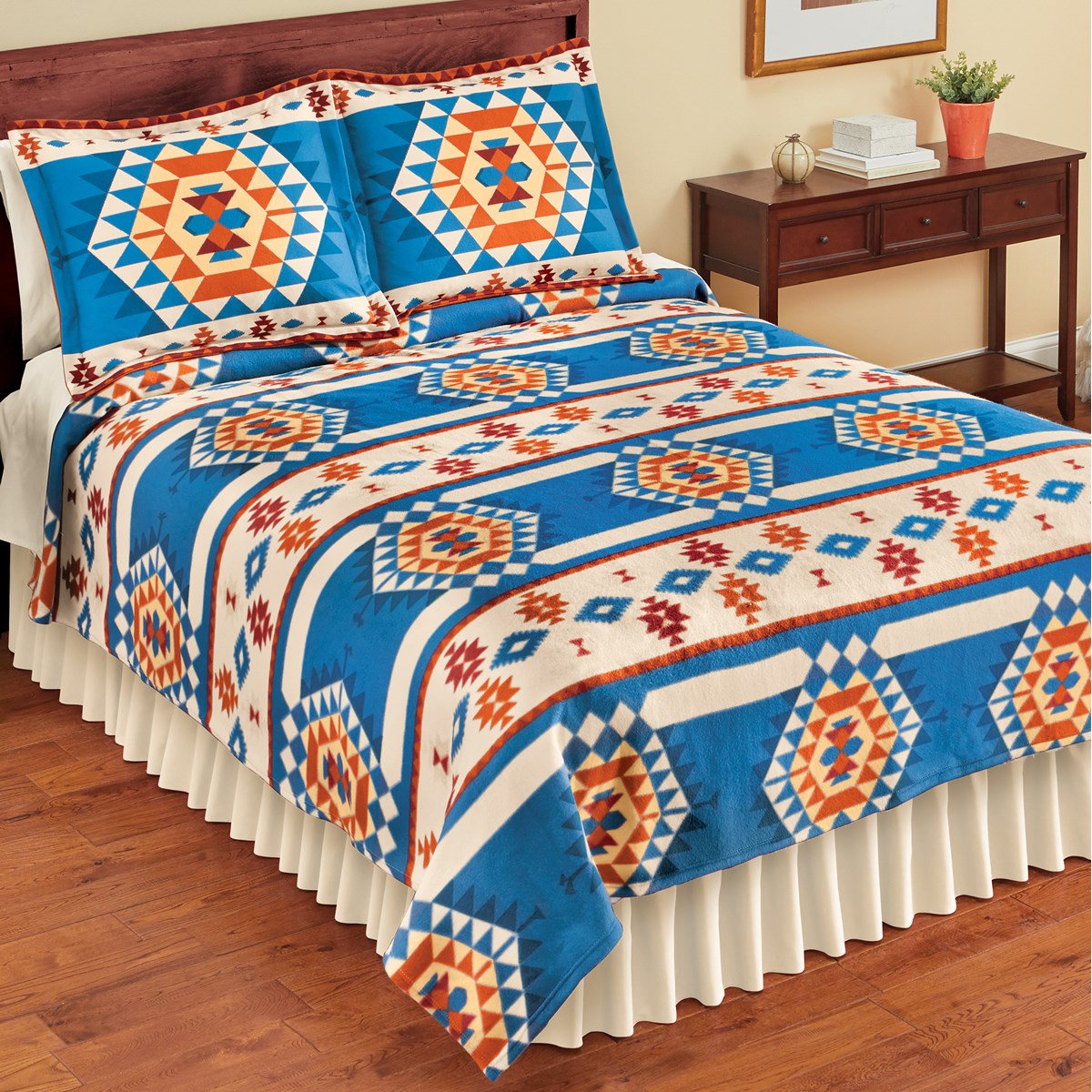 Southwestern Fleece Coverlet Collections Etc.