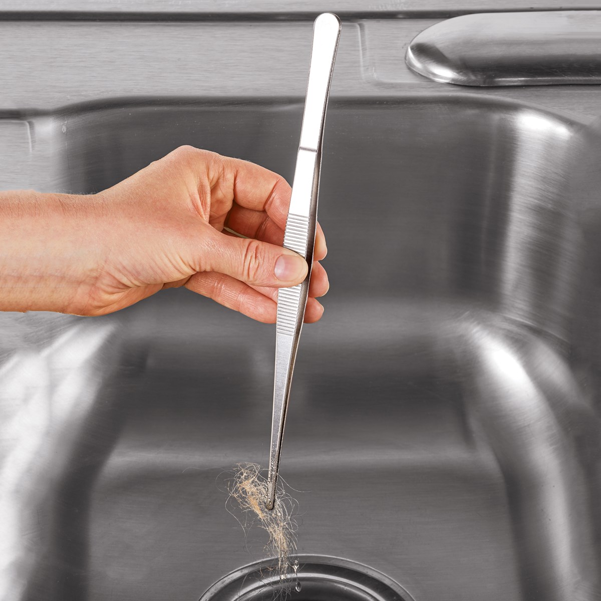 10" Long and Slender Tweezer Tool For Hard to Reach Places