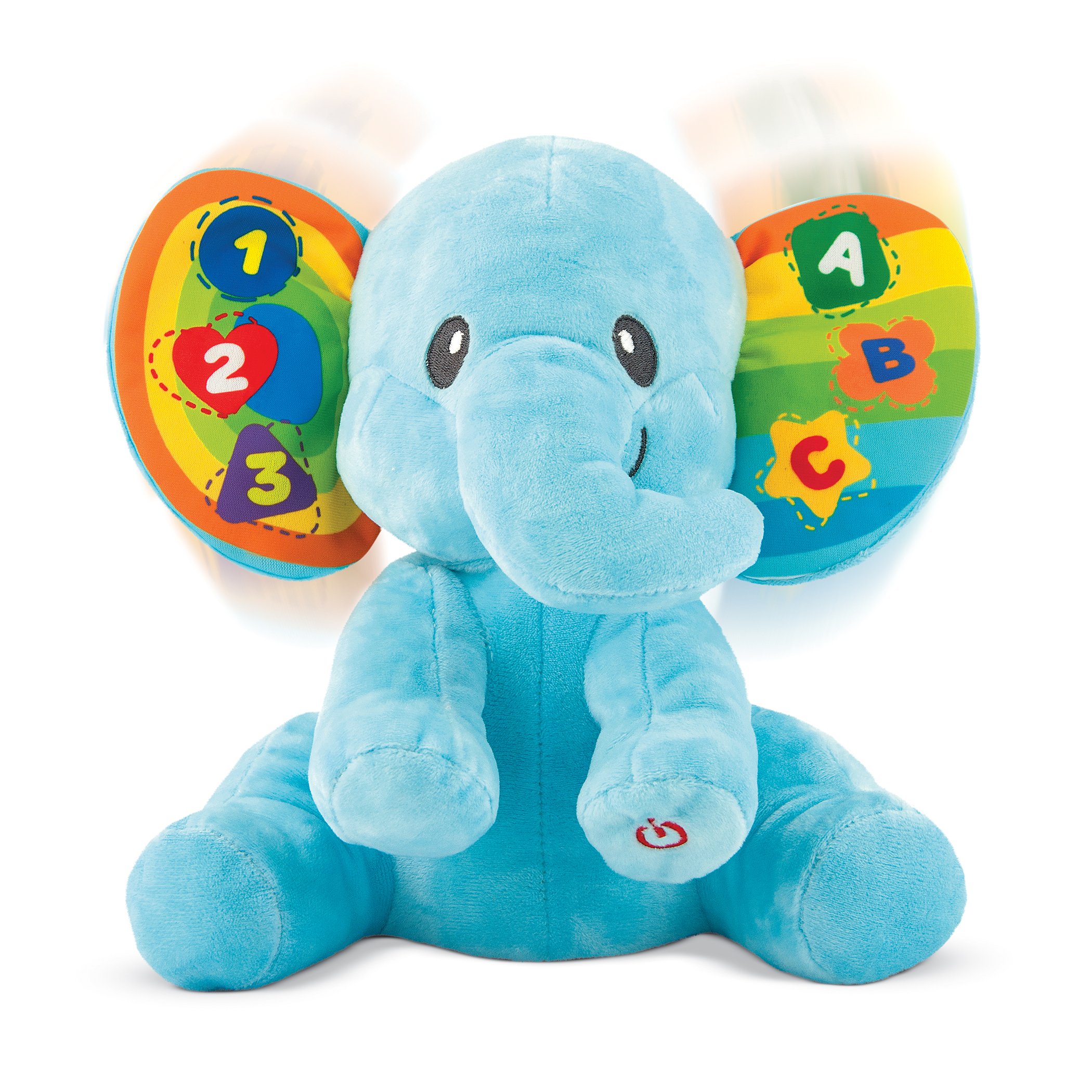 Musical Learning Animated Elephant Plush Toy
