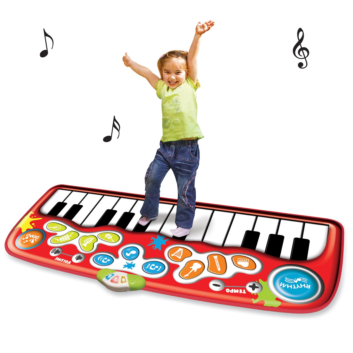 SteptoPlay Jumbo 8Instrument Musical Piano Mat Collections Etc.