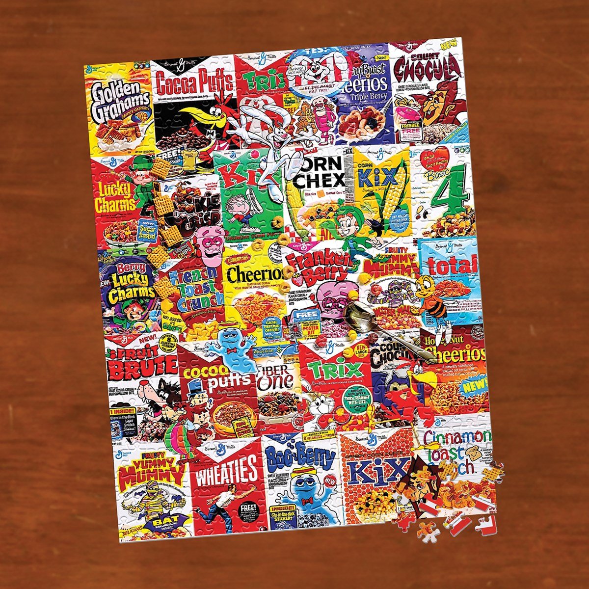 1000 piece general mills cereal boxes jigsaw puzzle collections etc
