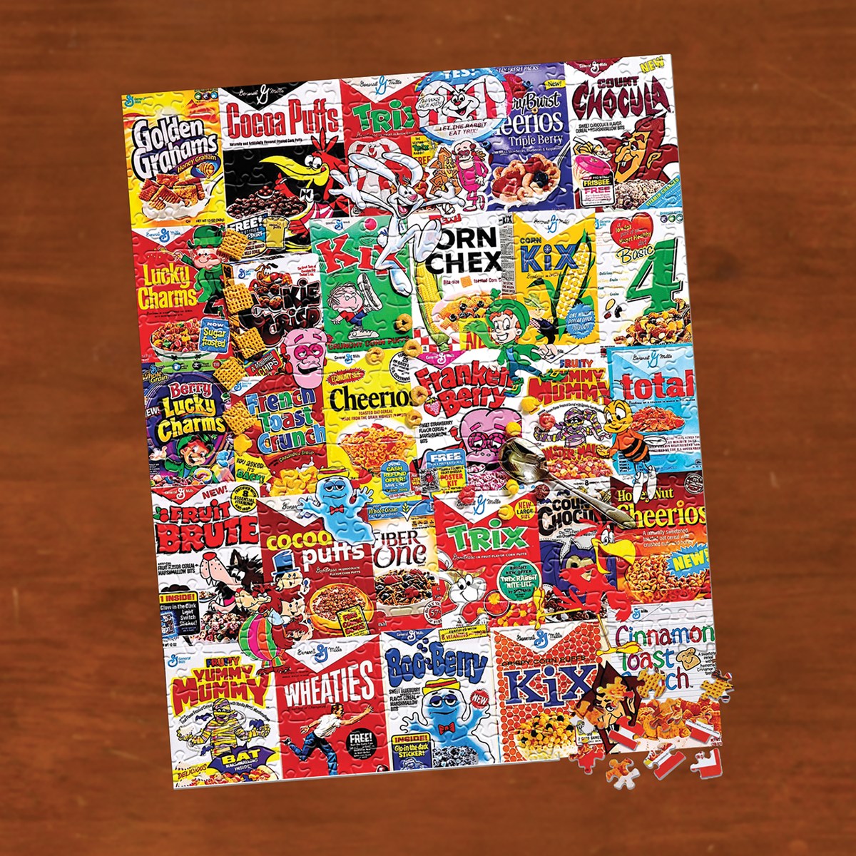 1000 piece general mills cereal boxes jigsaw puzzle collections etc