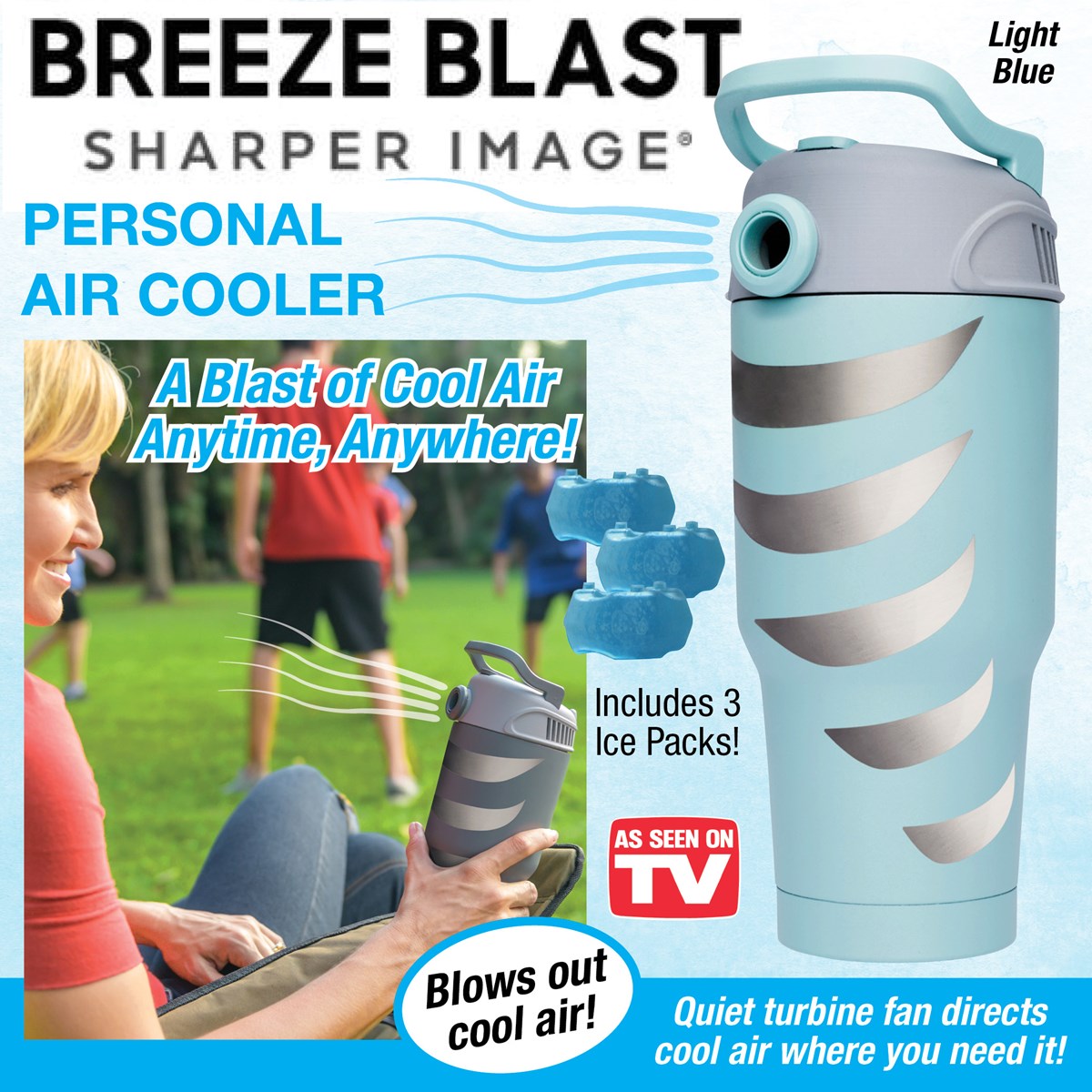 Breeze Blast Portable Personal Air Cooler Collections Etc.