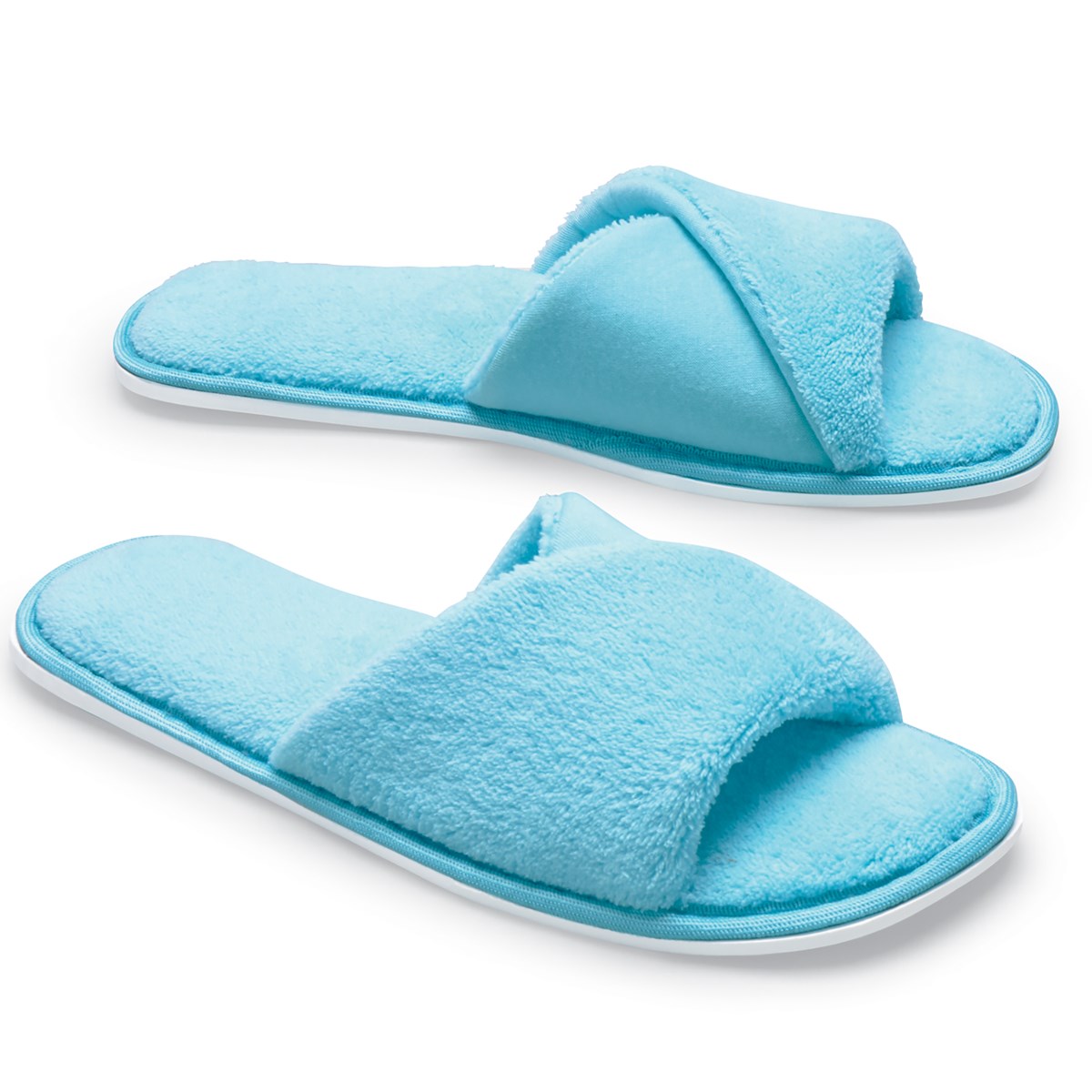 Classic Cushioned Insole OpenToe Padded Slippers Collections Etc.