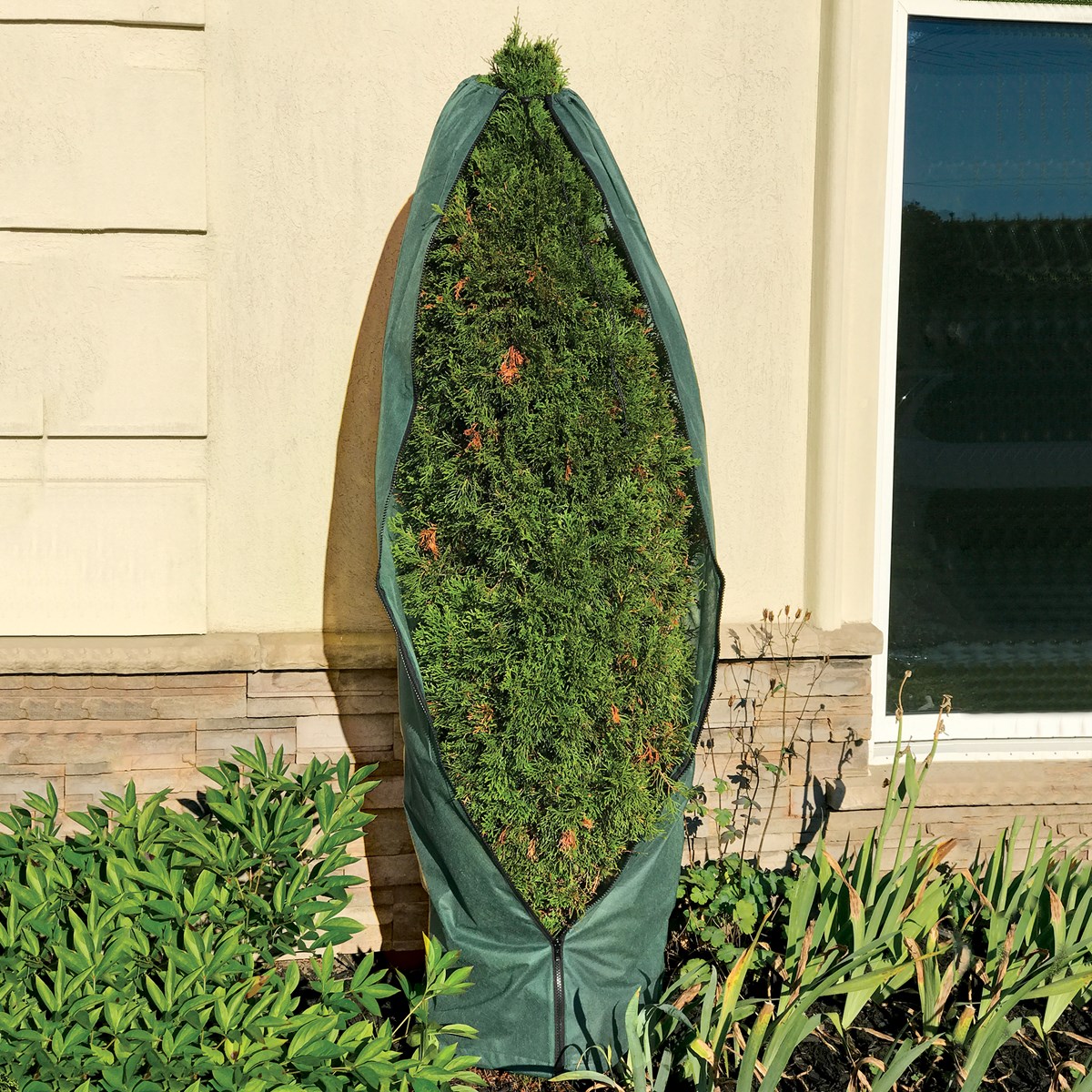 Heavy Duty Zippered Harsh Winter Weather Tree Cover Collections Etc.