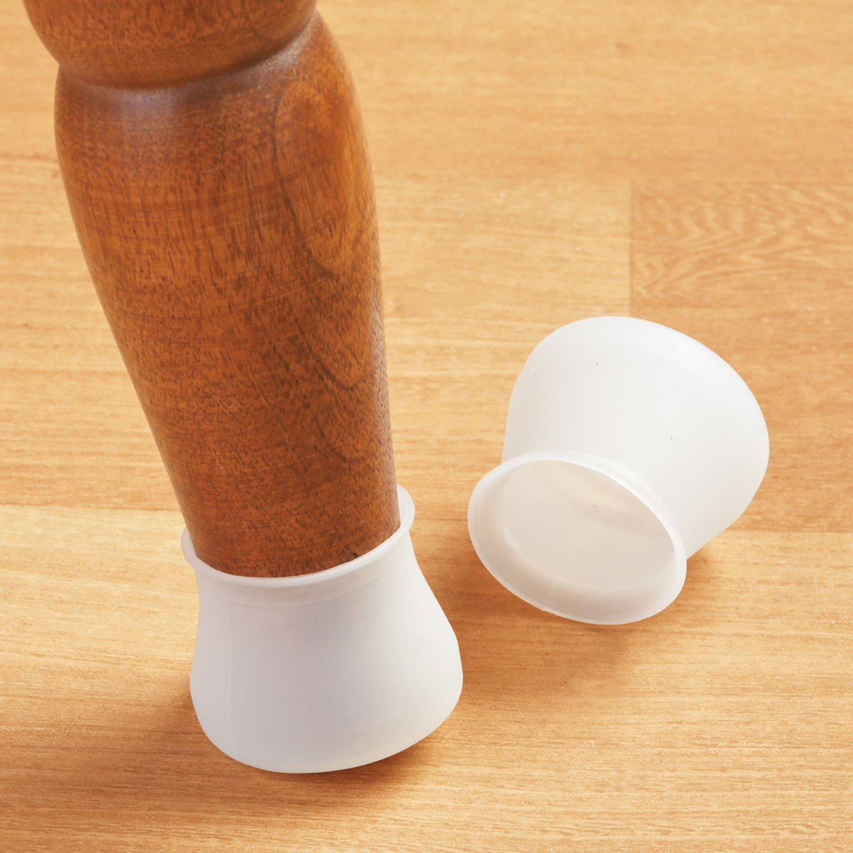 Silicone Round and Square Chair Foot Cover Caps Set of 8